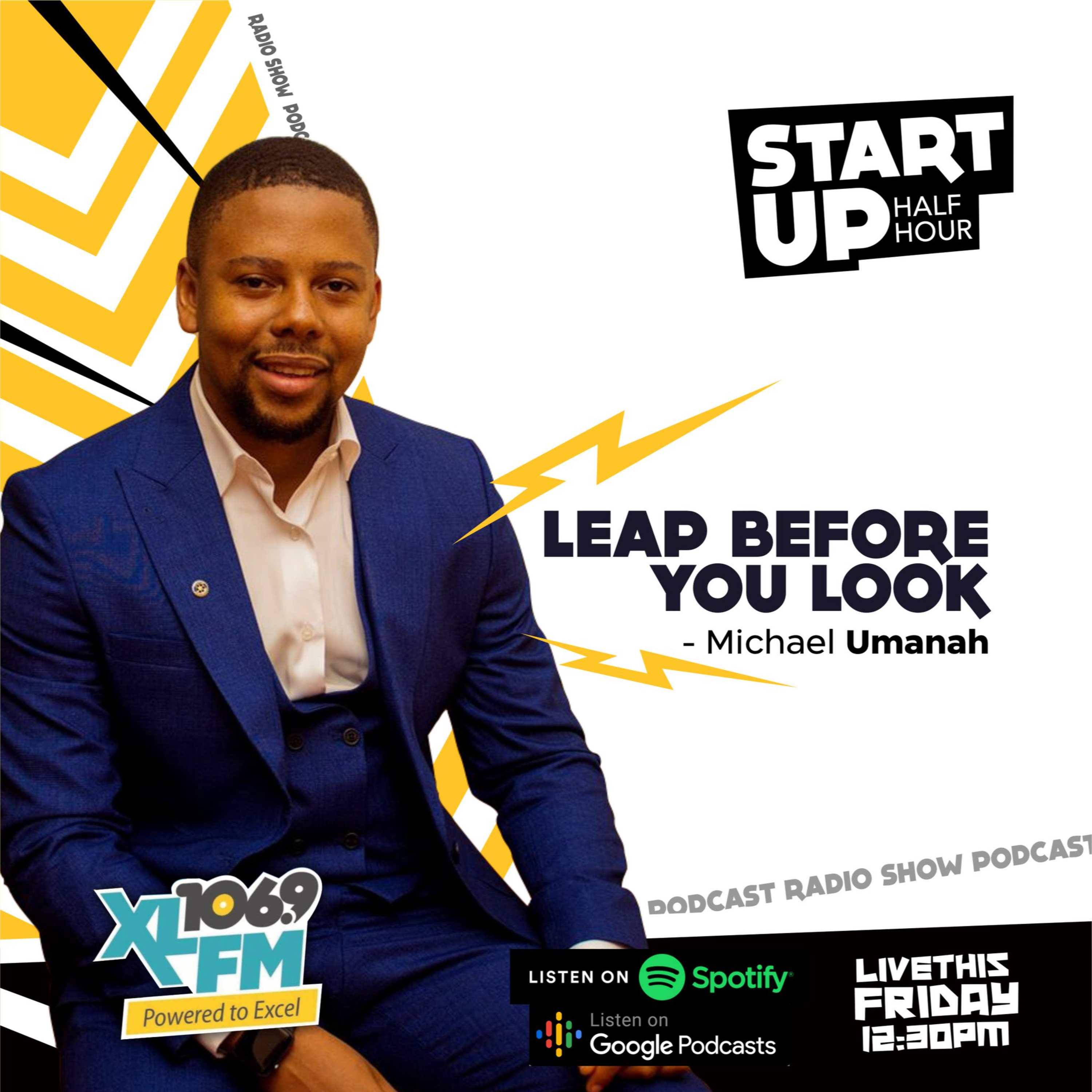 Leap before looking with Michael Umanah and the host Francis Onuk episode artwork