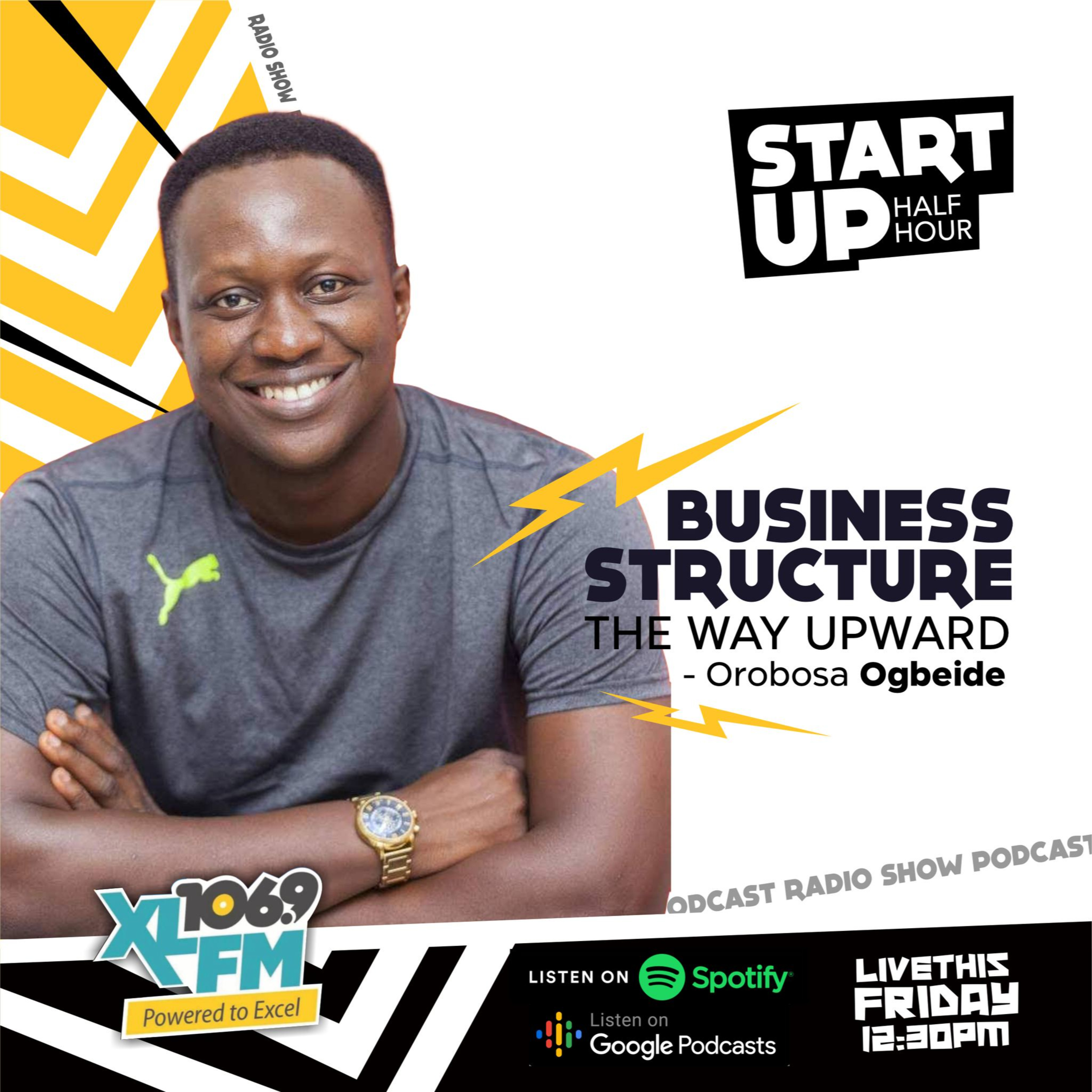 BUSINESS STRUCTURE-THE WAY UPWARD with Orobosa Ogbeide and the host Francis Onuk episode artwork