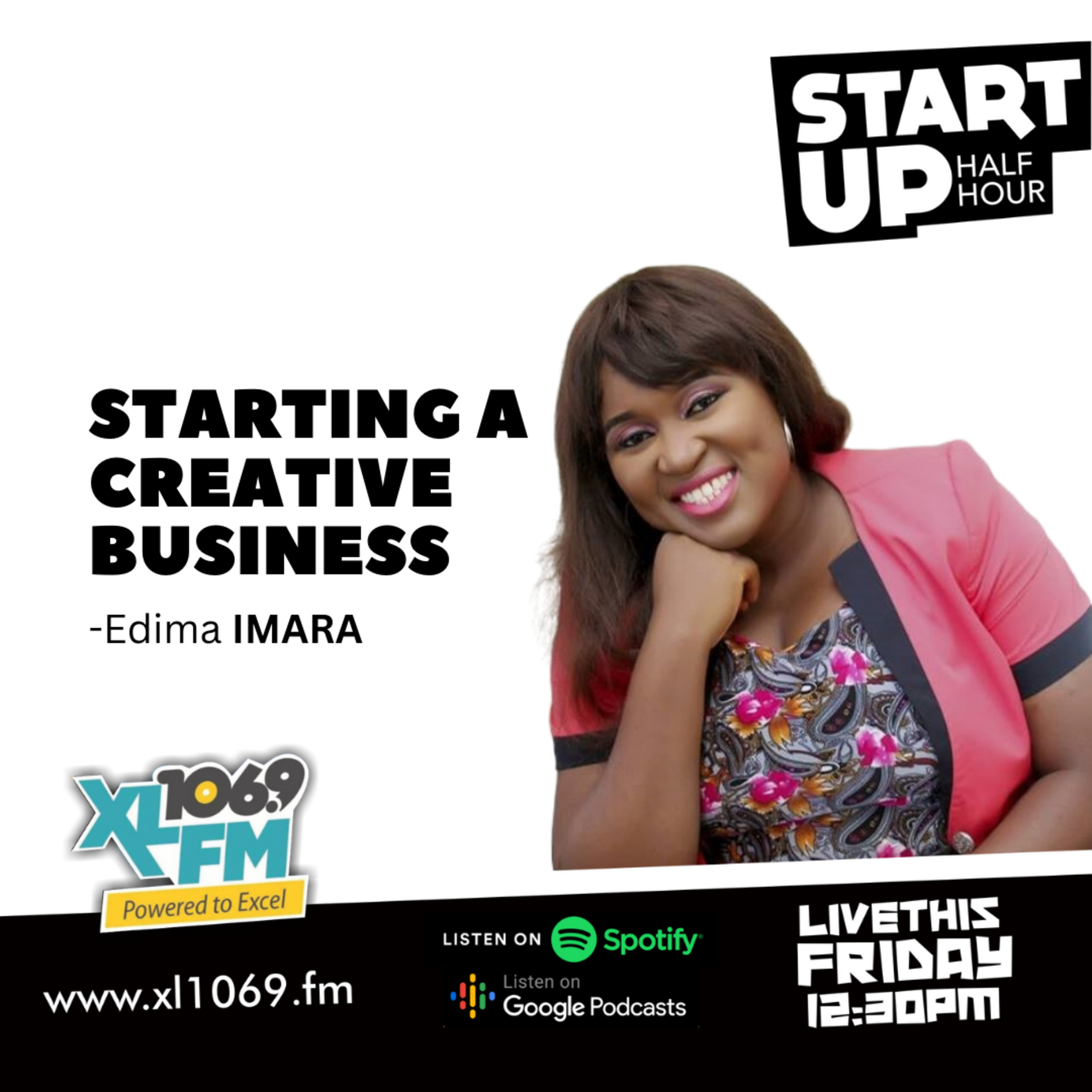 Starting A Creative Business with Edima Imara and the Host Francis Onuk episode artwork