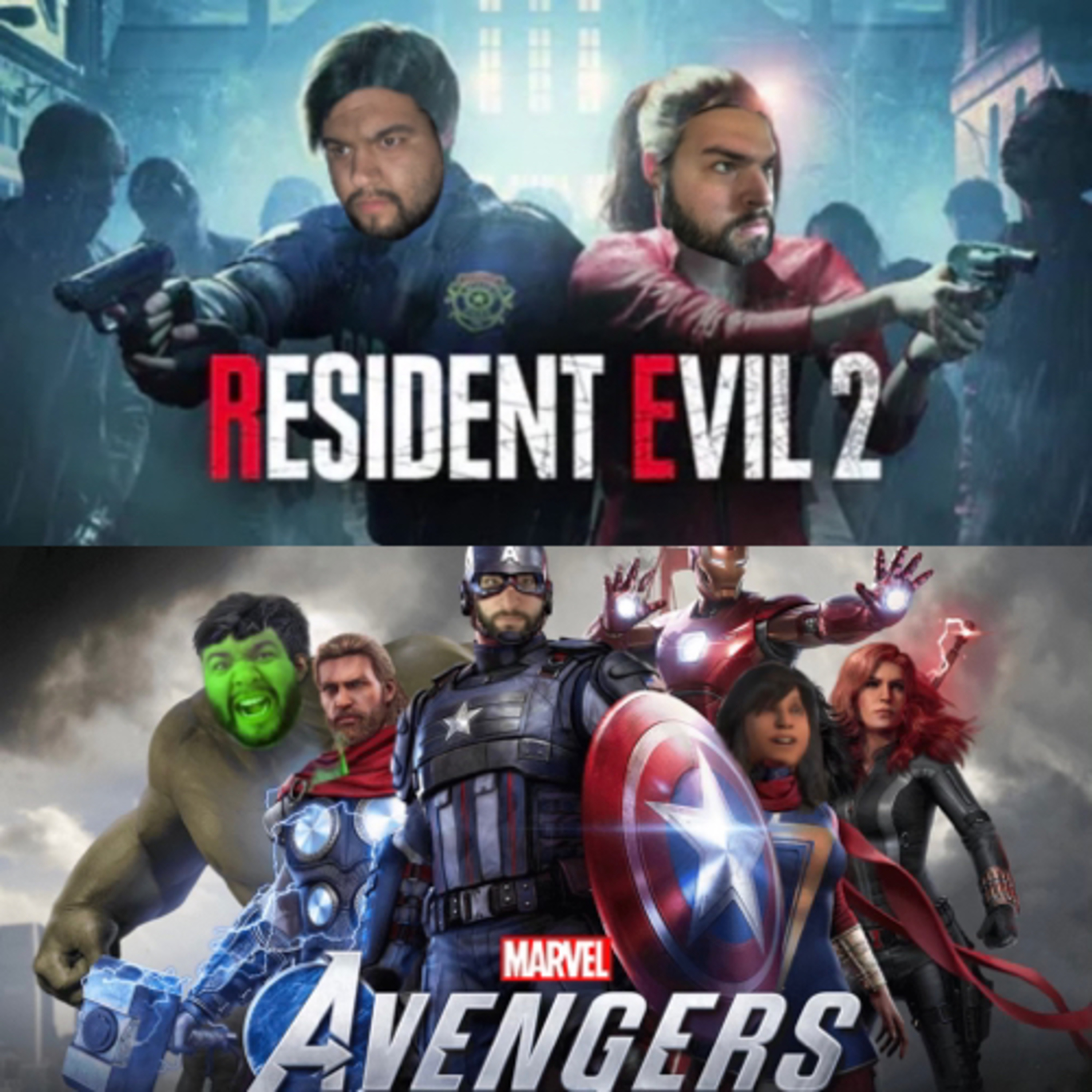 Game Zone: Resident Evil 2 and Avengers episode artwork