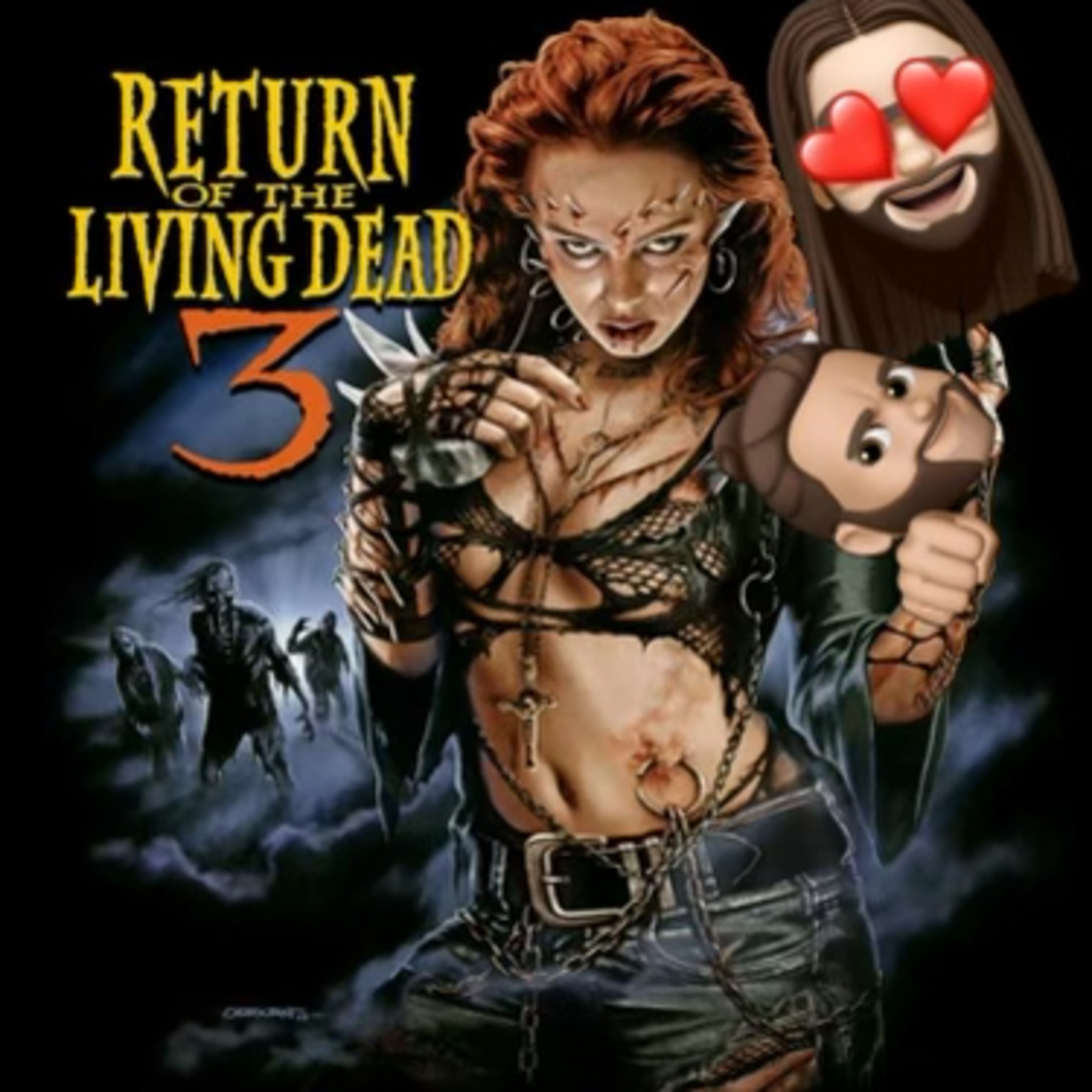 31 Days of Horror: The Revenge - Day 15 Return of the Living Dead 3 episode artwork