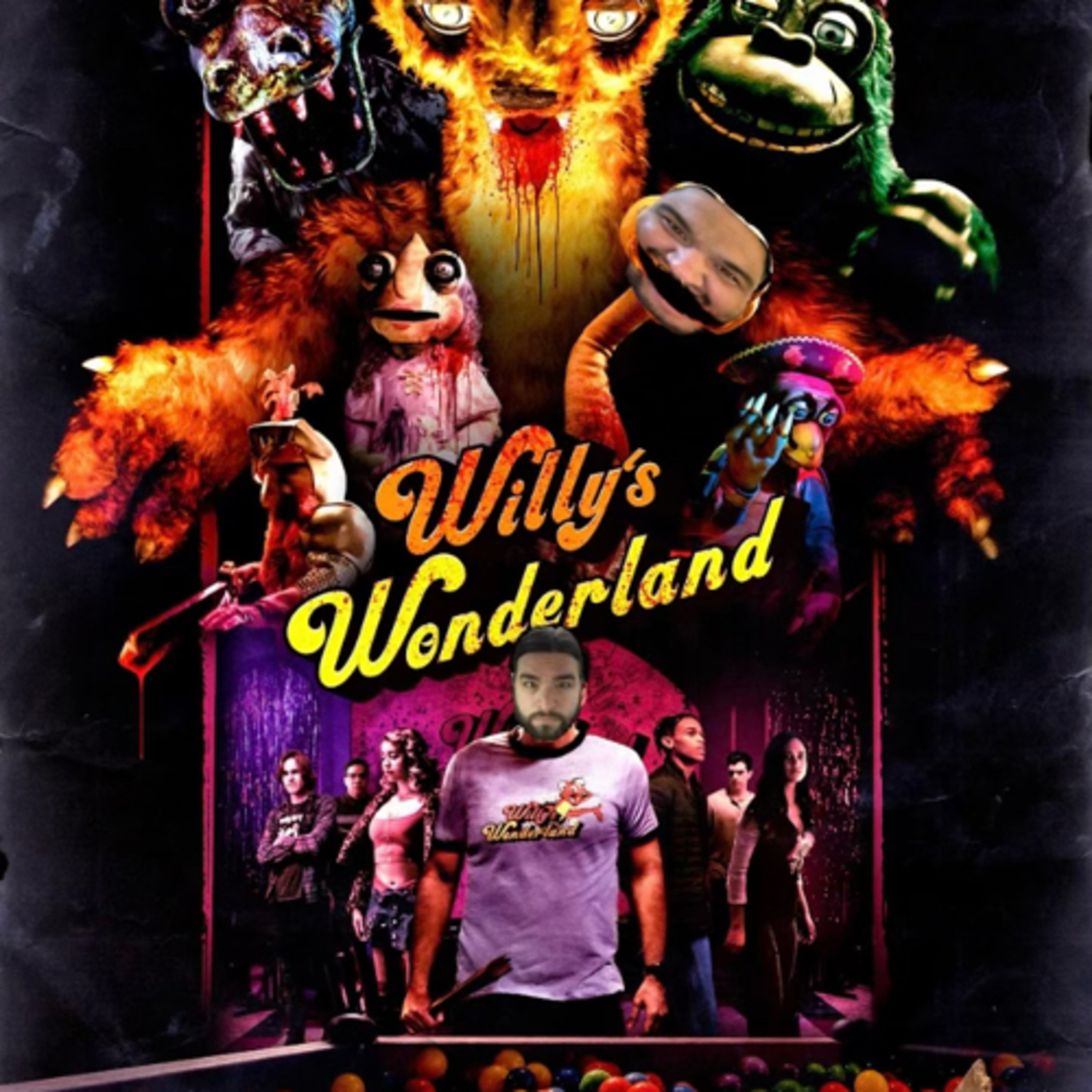 31 Days of Horror: The Revenge - Day 18 Willy’s Wonderland episode artwork