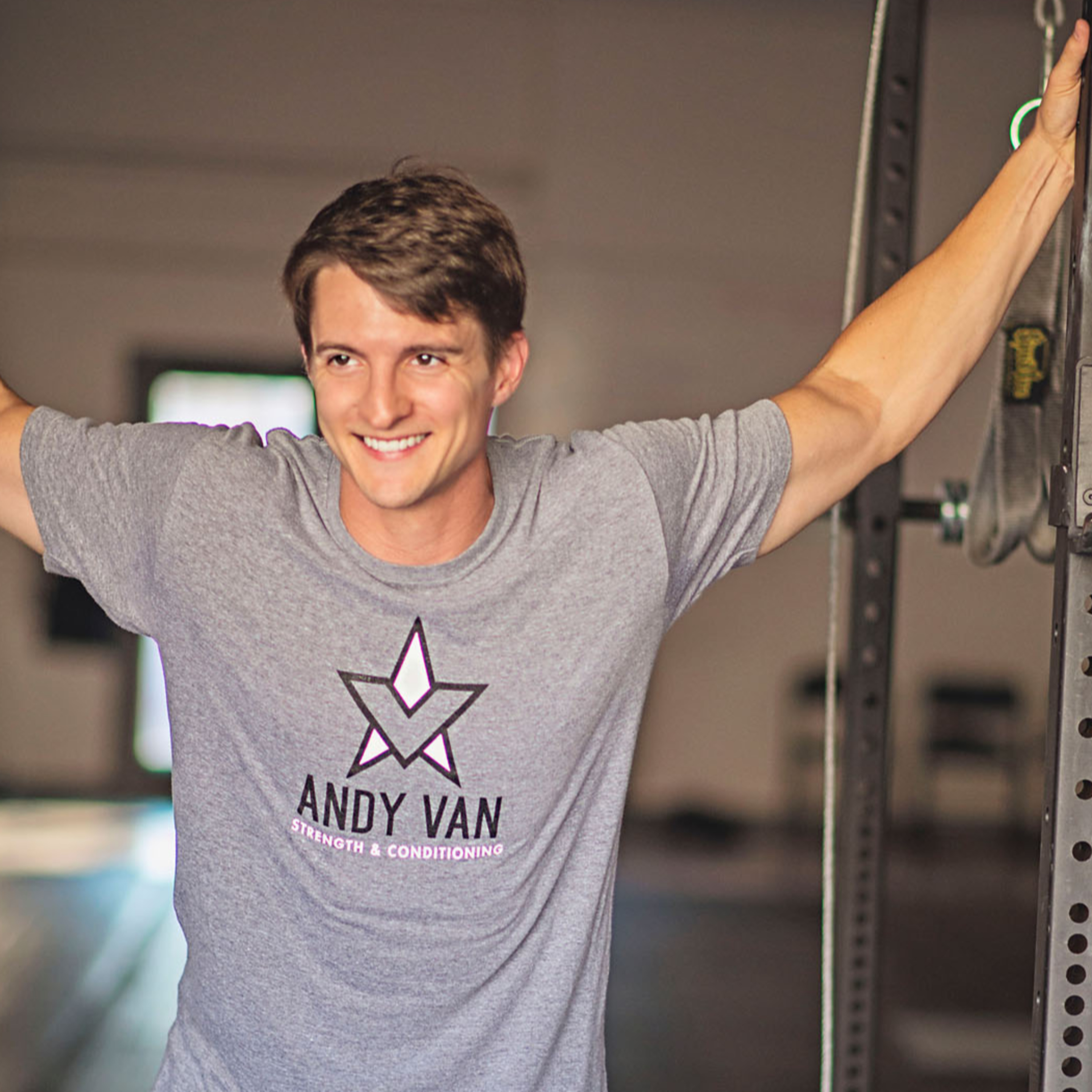 Andy Talks Fitness with Friends