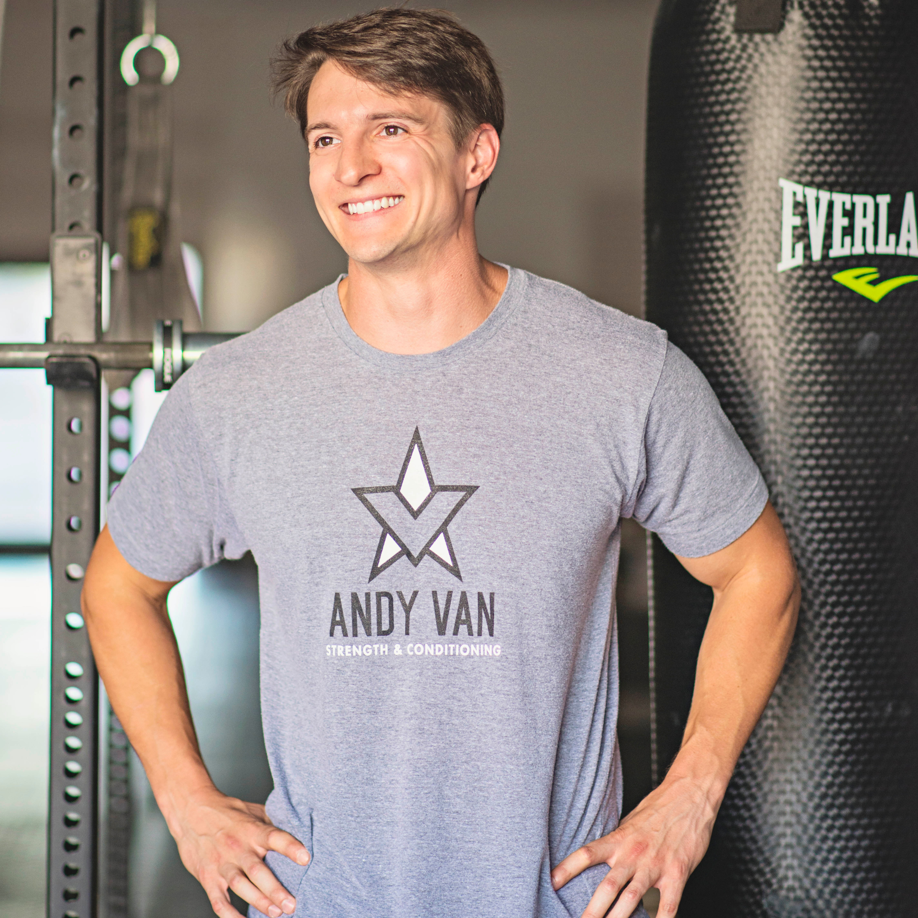 Andy Talks Fitness with Friends