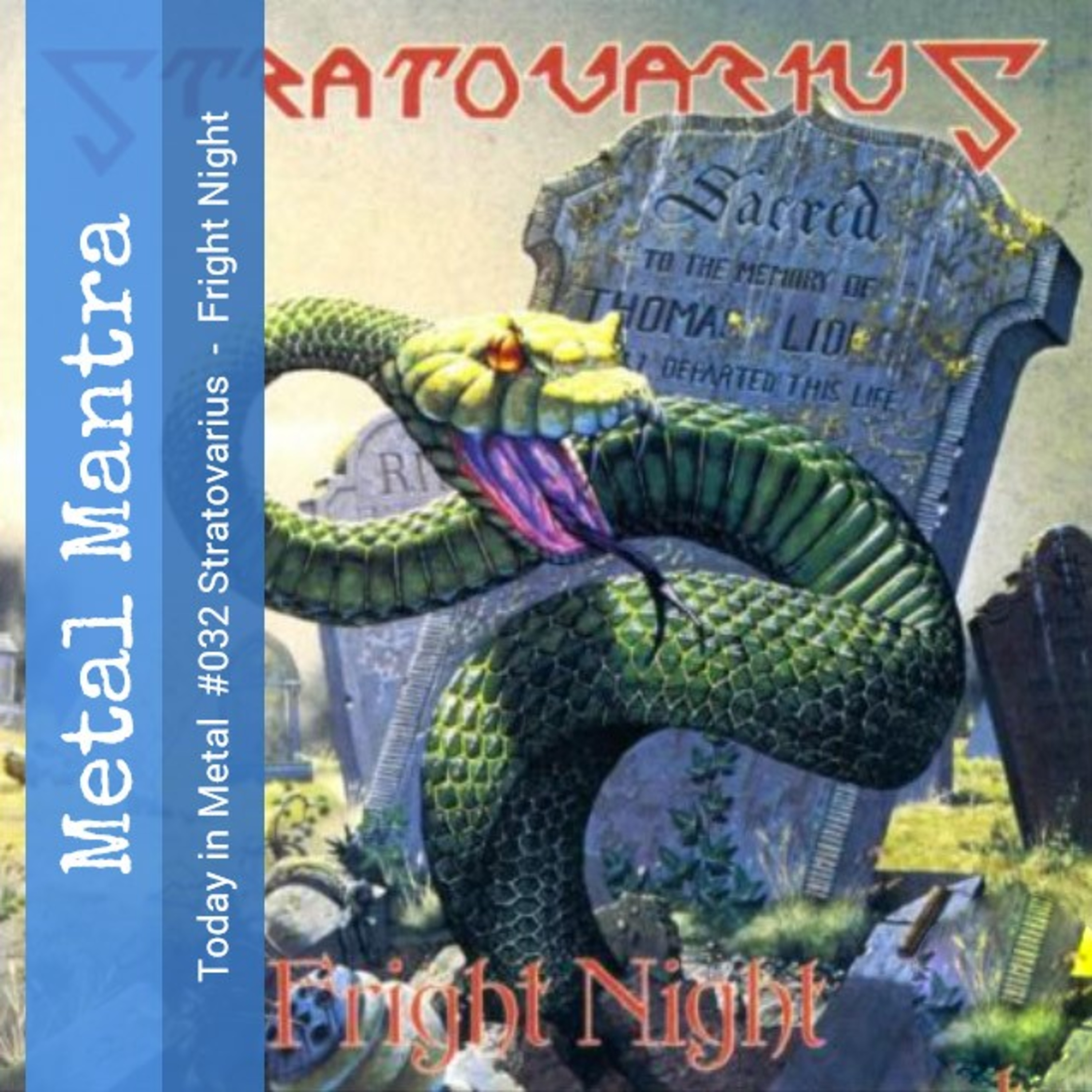 Today in Metal #032 Stratovarius - Fright Night episode artwork