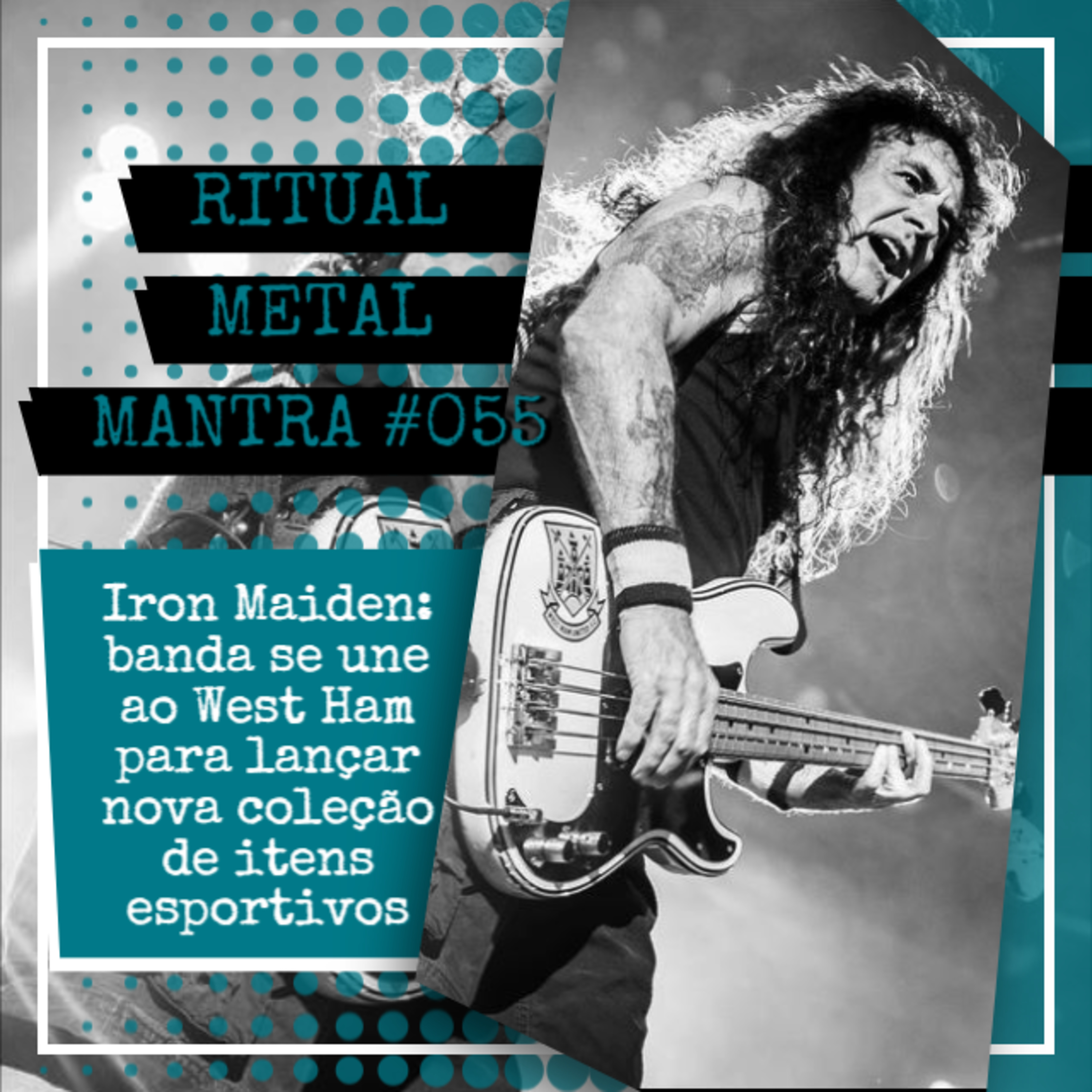 Iron Maiden: banda se une ao West Ham para lançar nova coleção de itens esportivos - Ritual Metal Mantra #055
