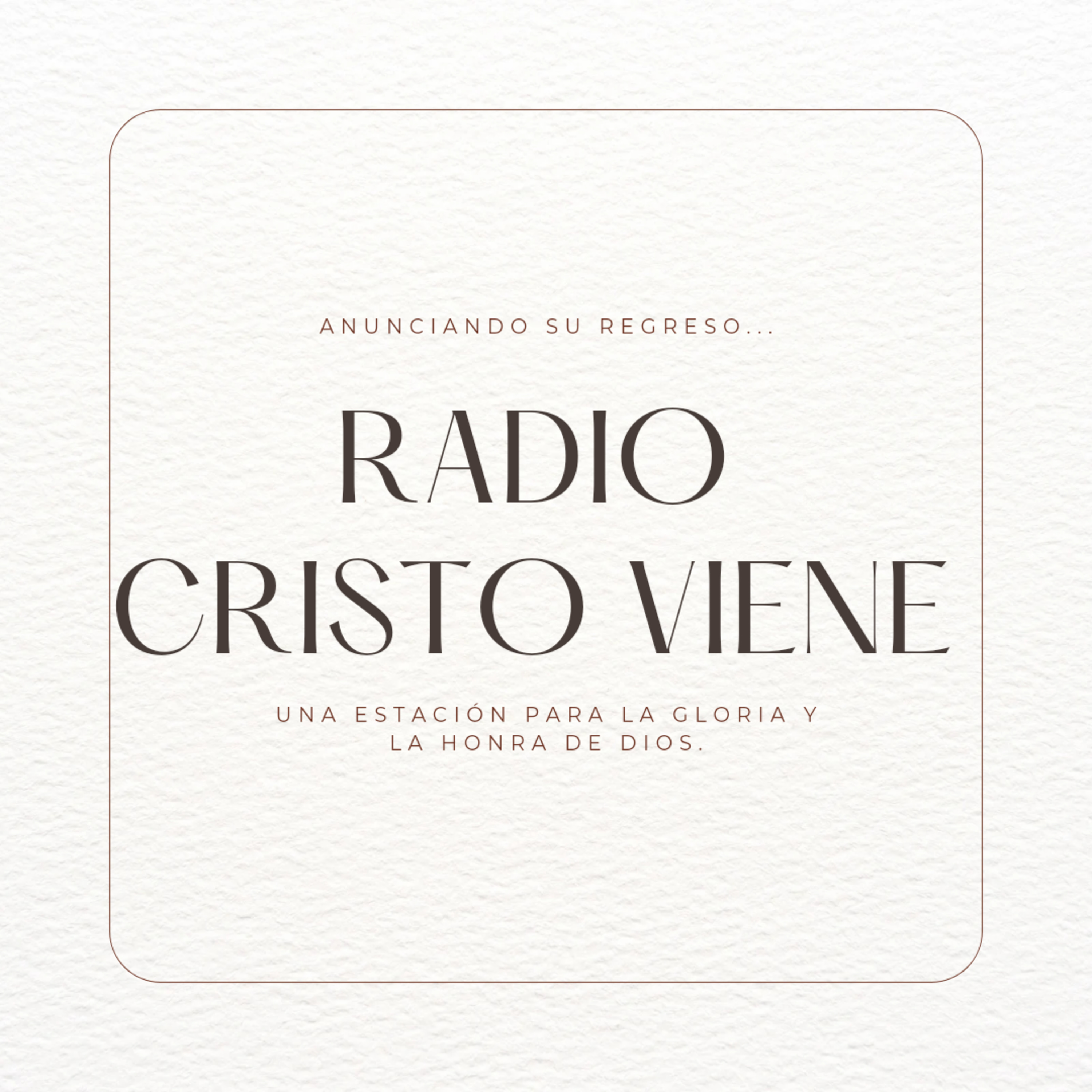 Podcasts De Radio Cristo Viene
