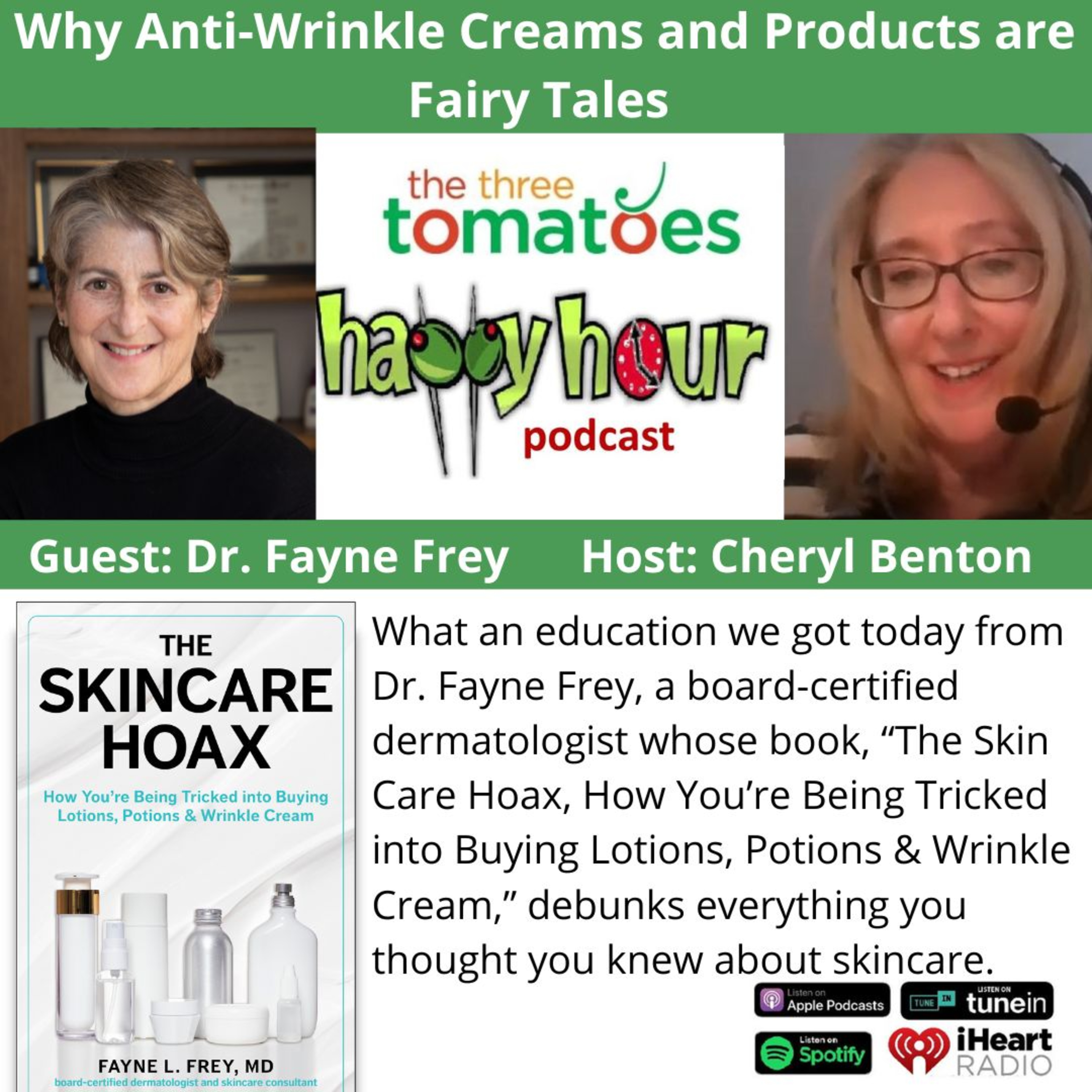 Why Anti-Wrinkle Creams and Products are Fairy Tales