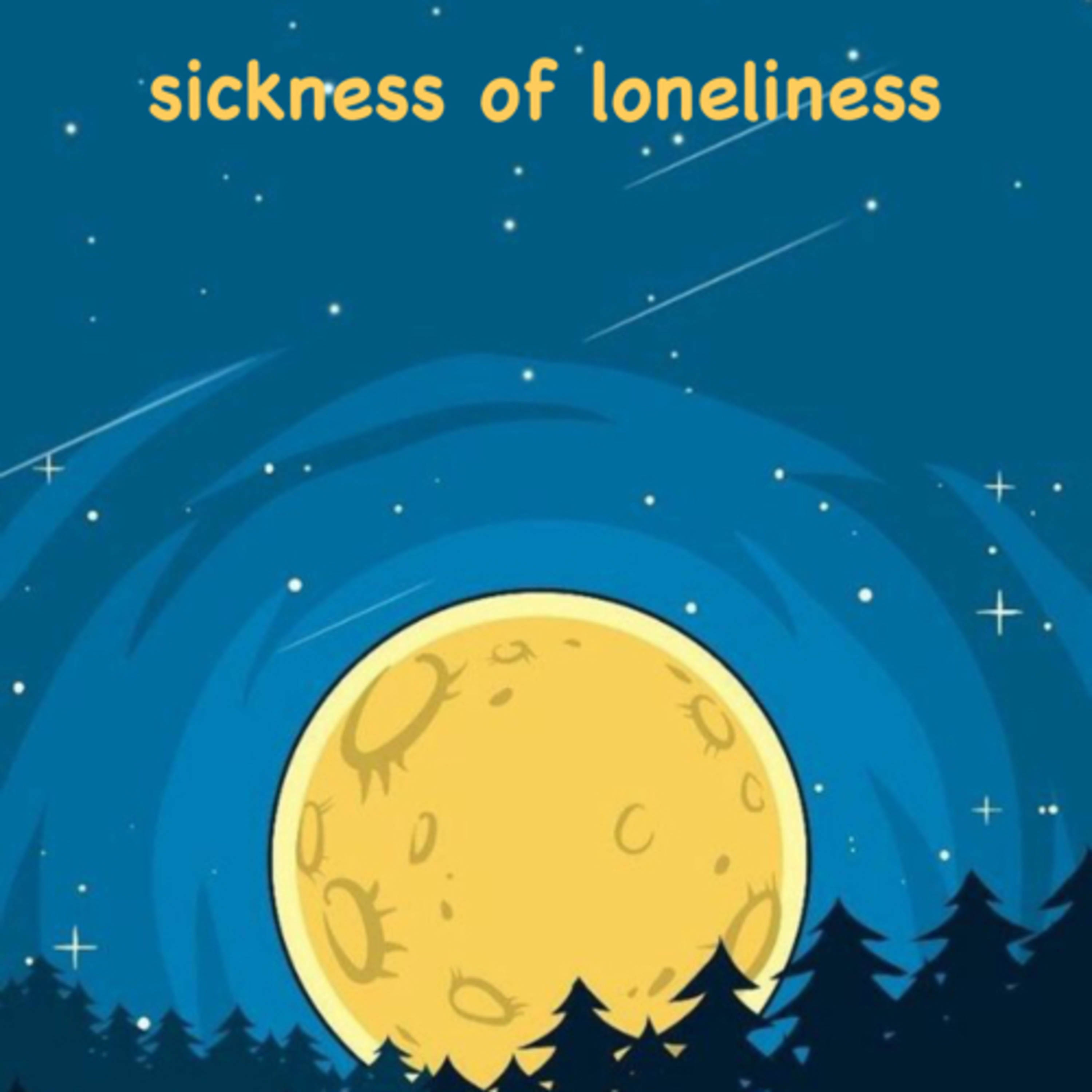 کاور sickness of loneliness