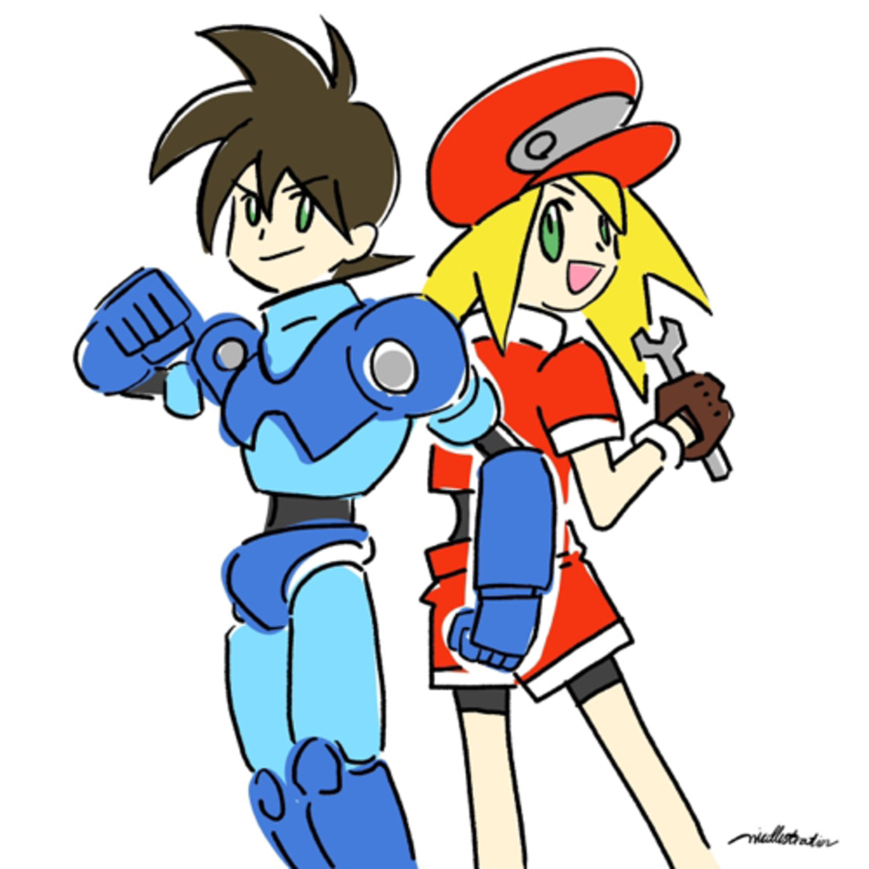 ニコルがロックマンDASHの話がしたいらしく。 episode artwork