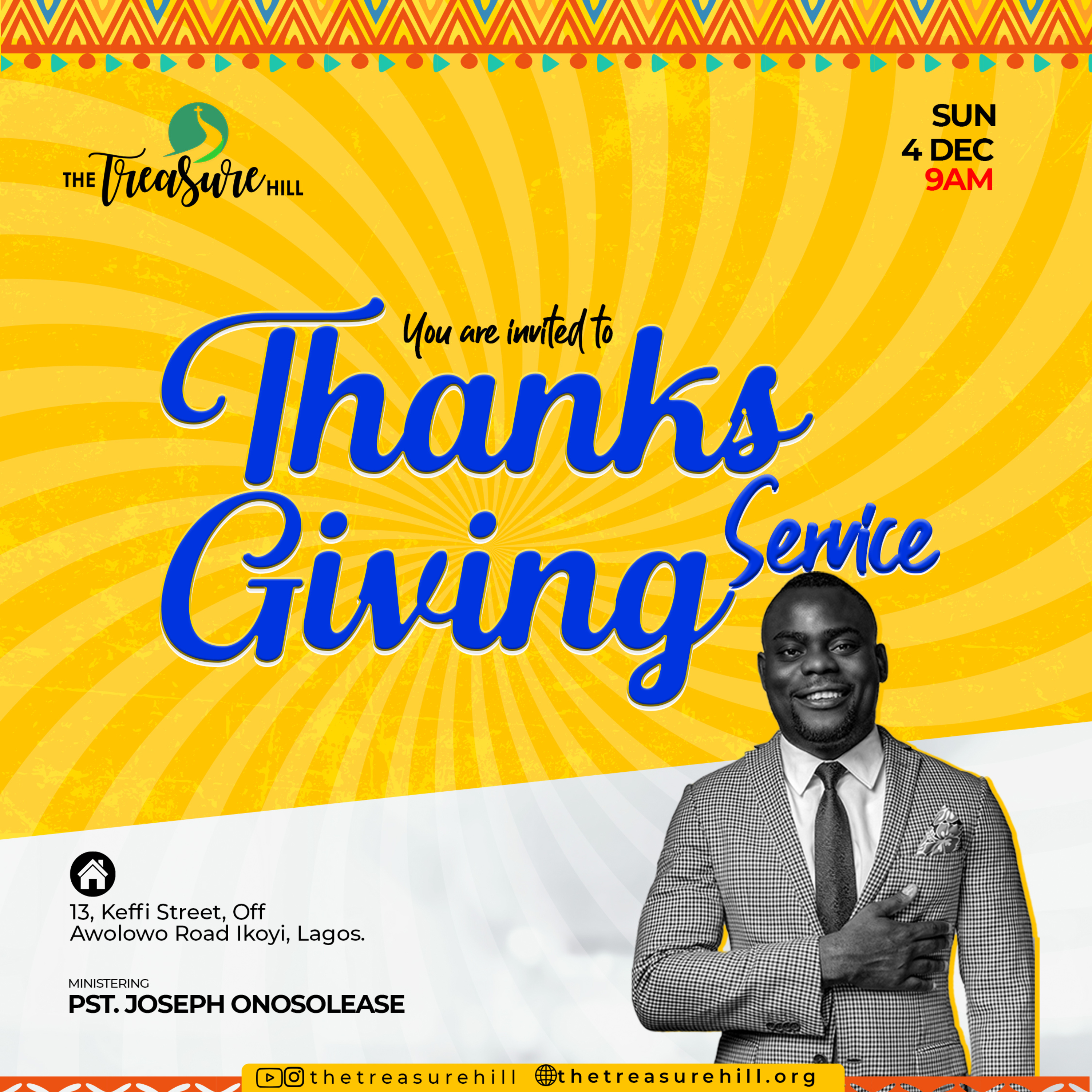 Thanksgiving - Pst. Joseph Onosolease episode artwork