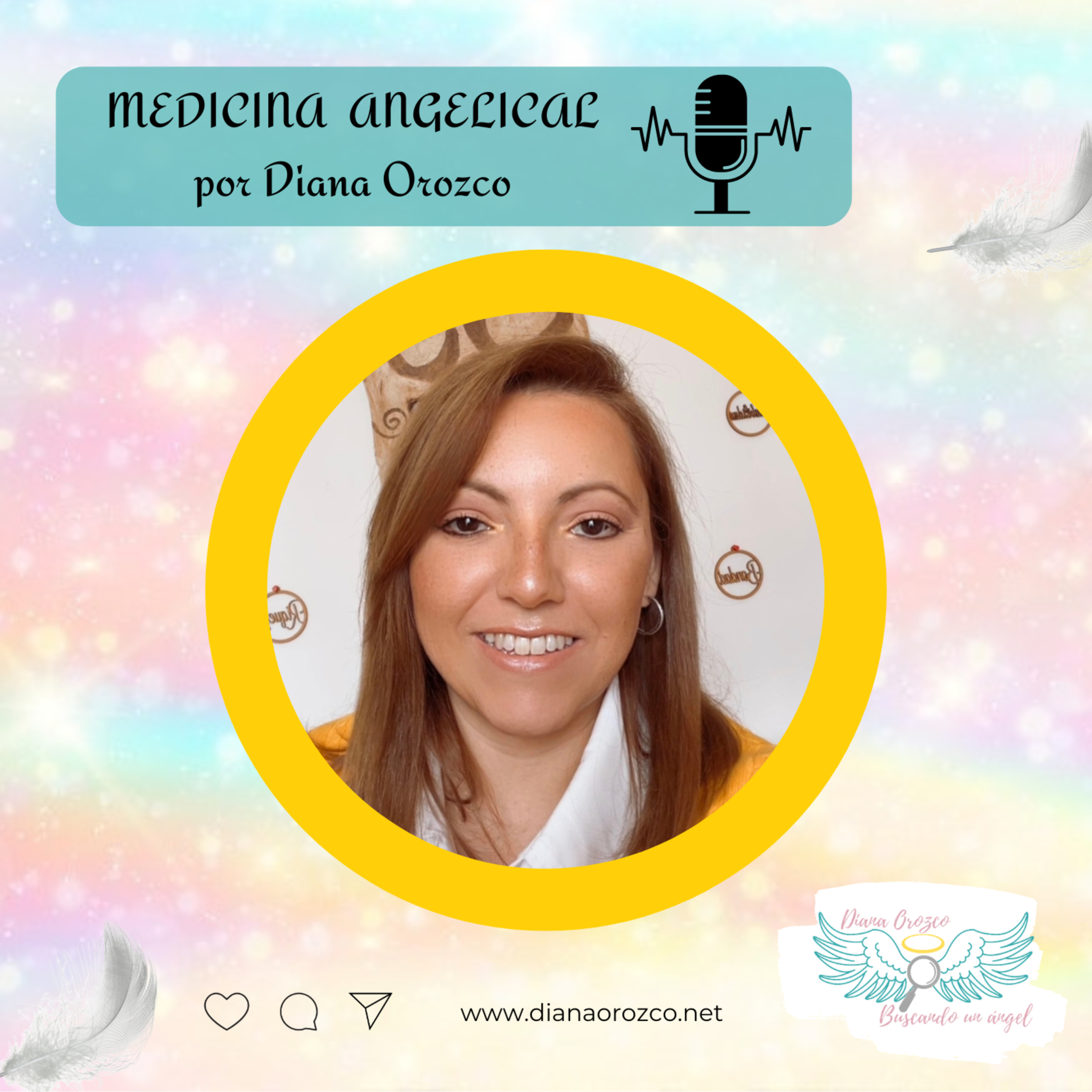 Portada de Medicina Angelical by Diana Orozco