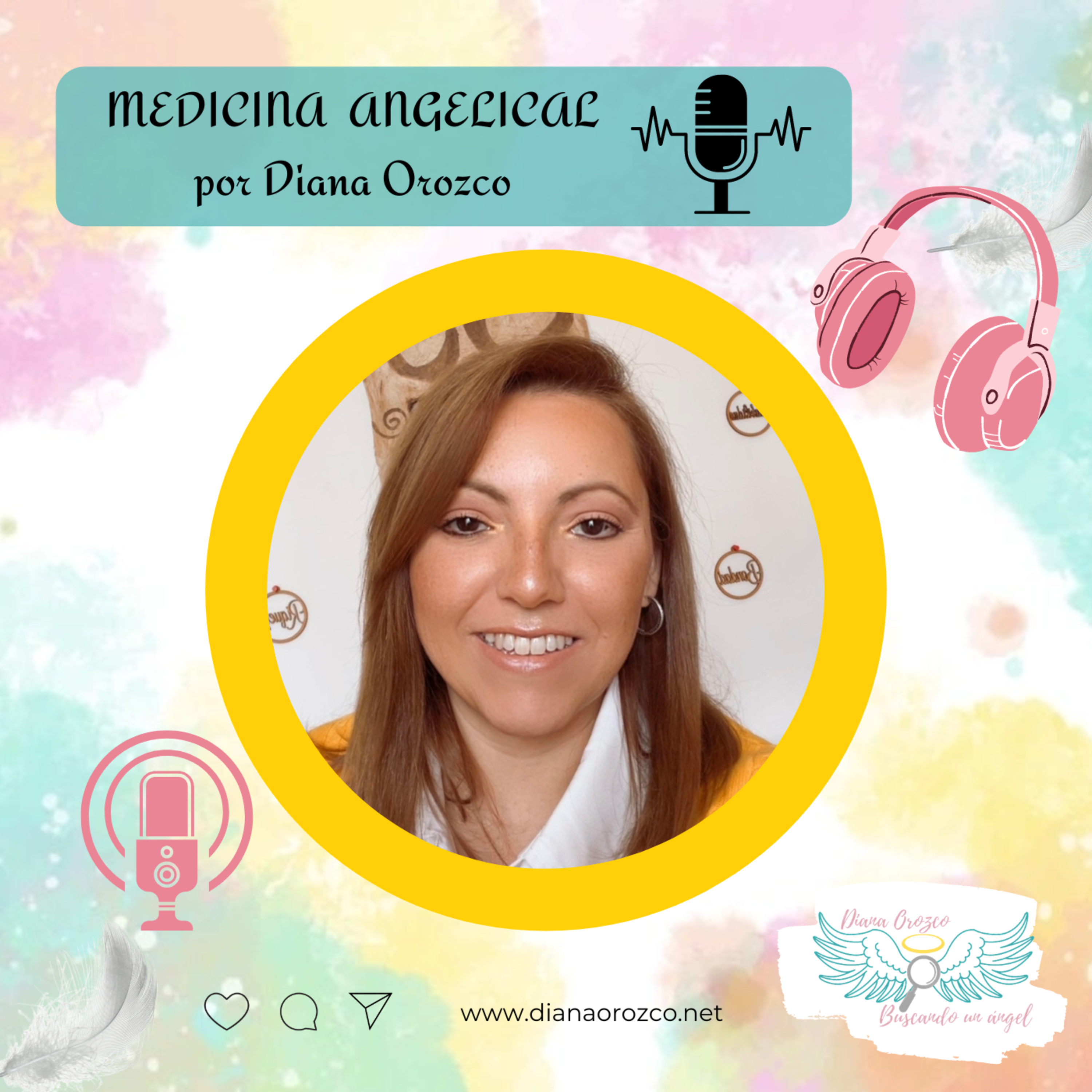 Portada de Medicina Angelical by Diana Orozco