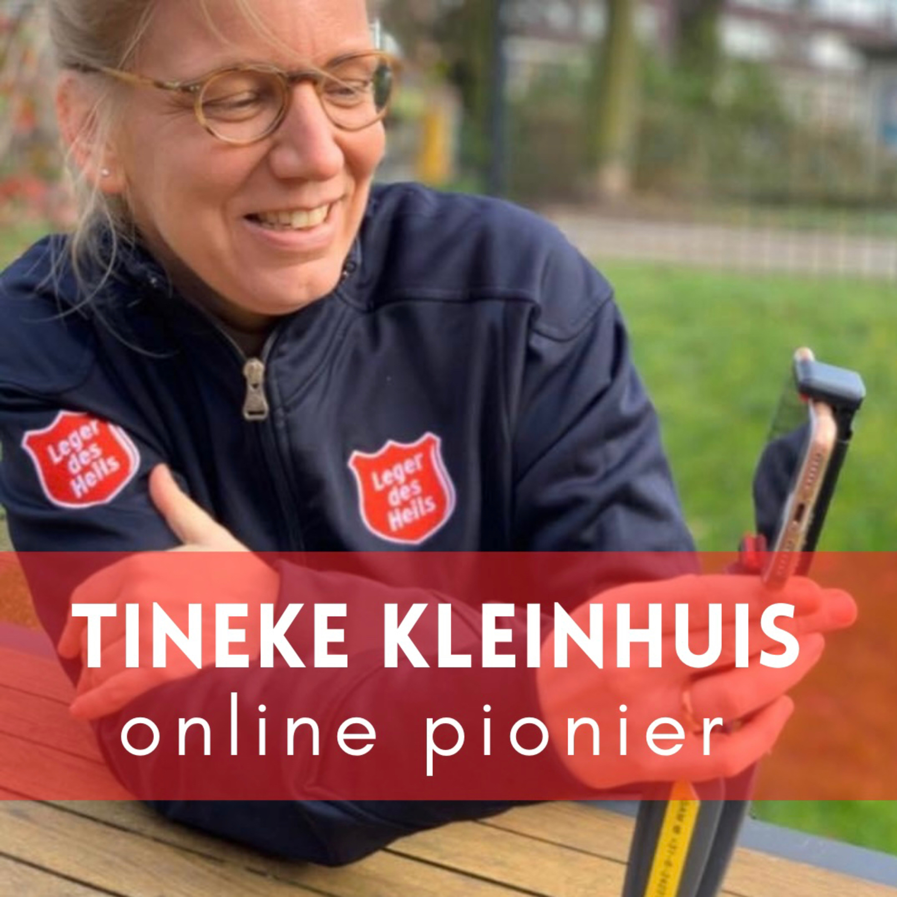Online pionier bij het Leger des Heils in Nederland.