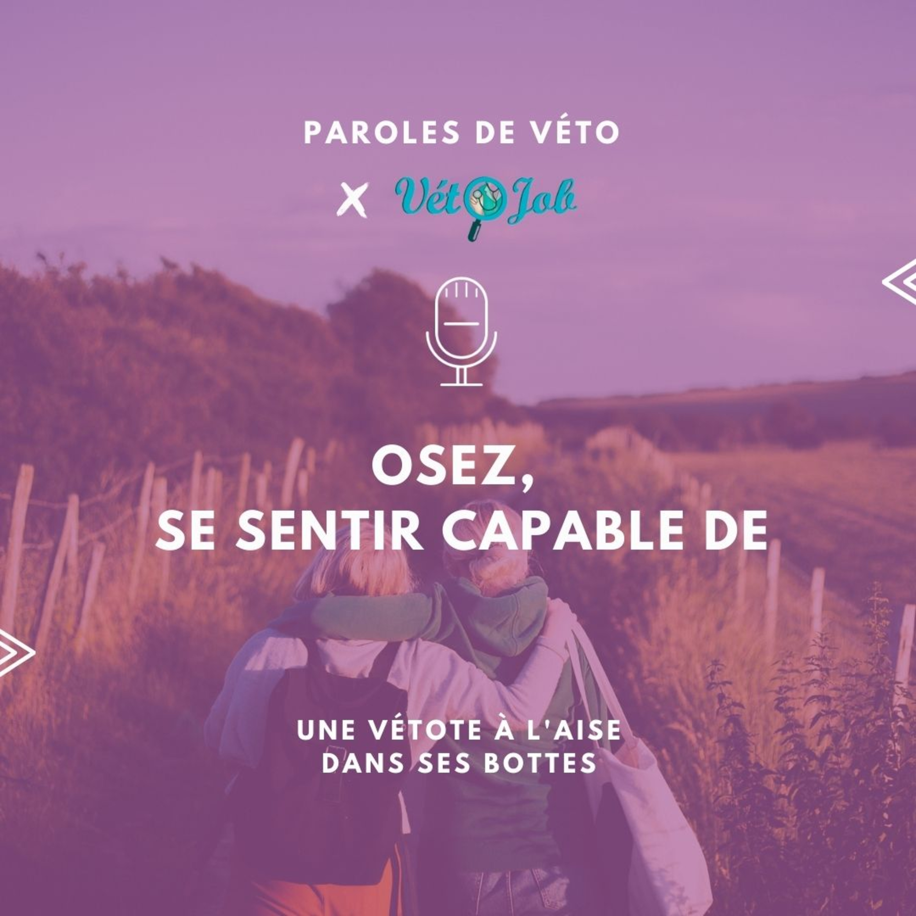 Les podcasts d\'Emilia, une vétérinaire à l\'aise dans ses bottes.