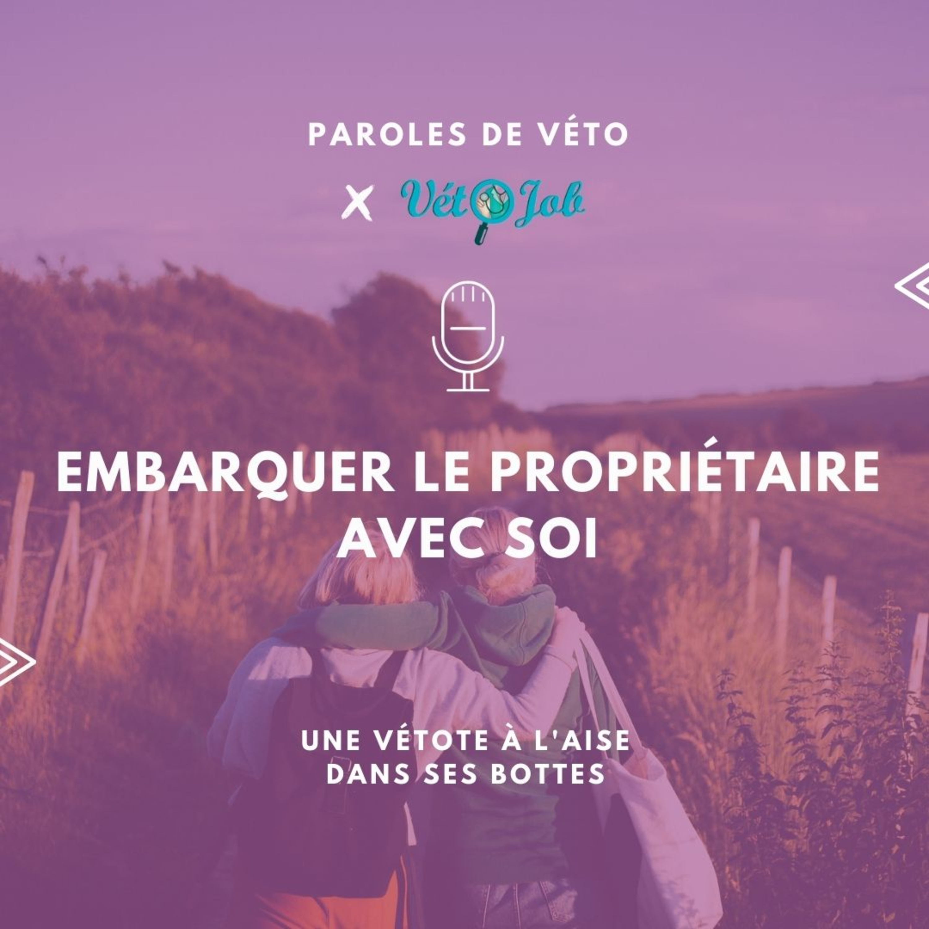 Les podcasts d\'Emilia, une vétérinaire à l\'aise dans ses bottes.