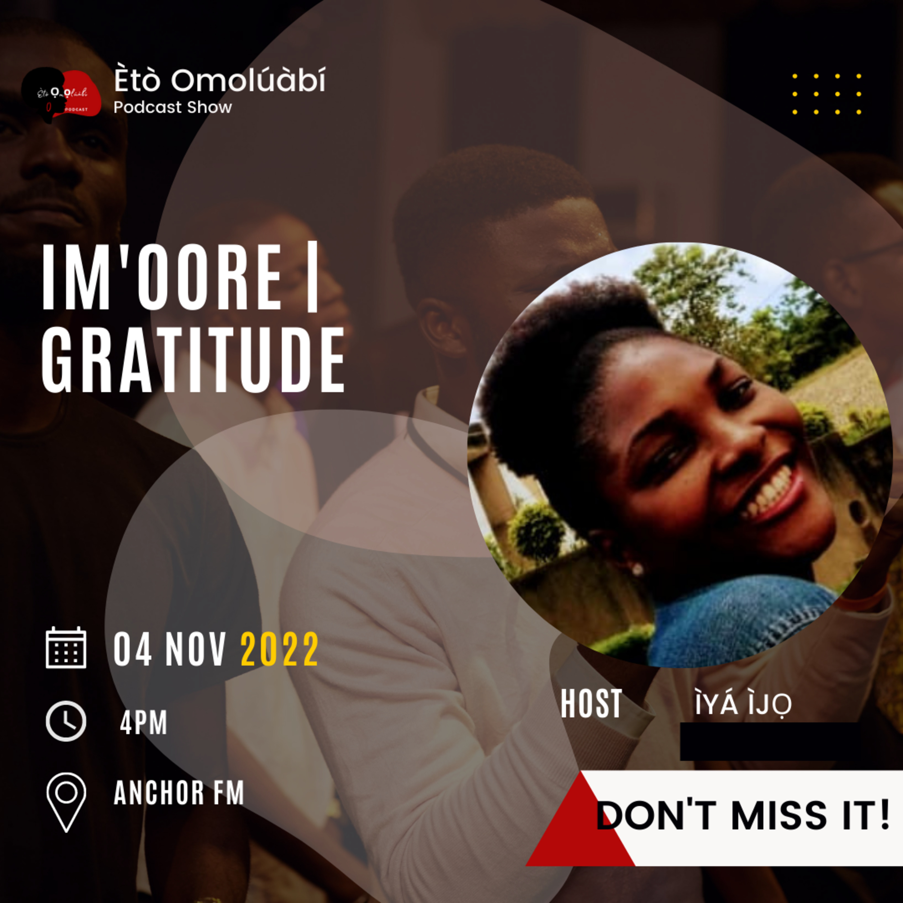 Im'oore | Gratitude  episode artwork