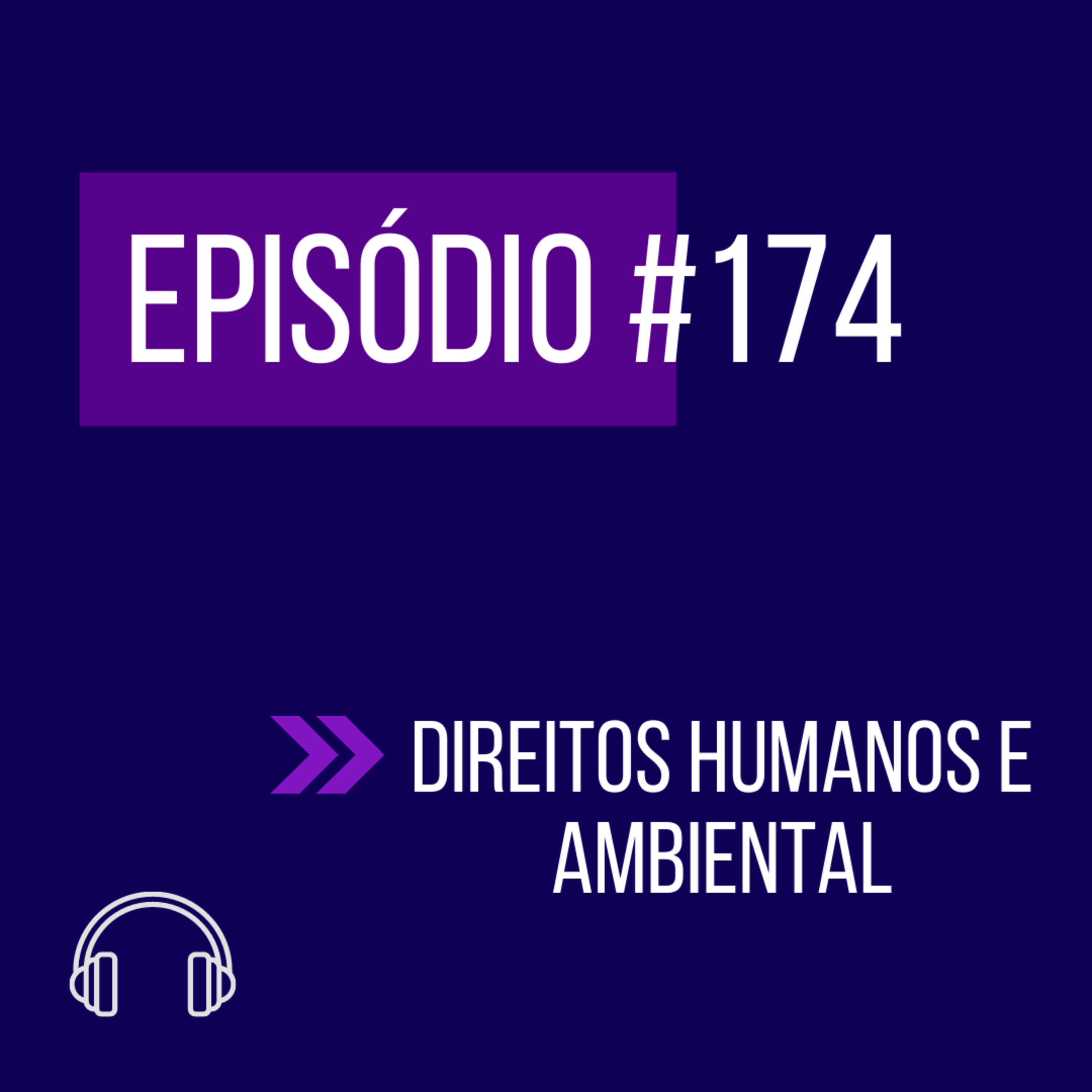 #174 - DIREITOS AMBIENTAL E HUMANOS (VII UNIFICADO) episode artwork