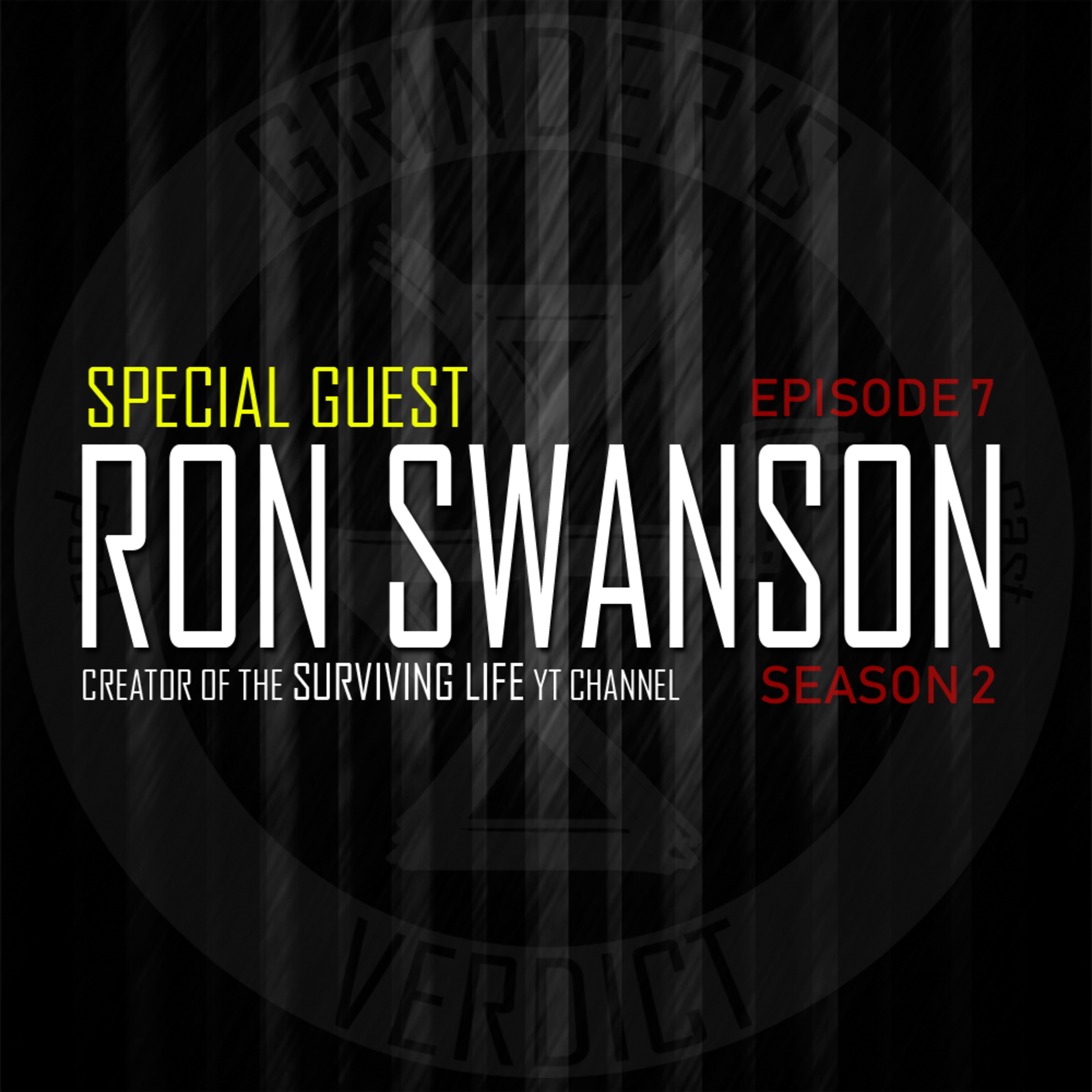 S2E07 - Ron Swanson from Surviving Life episode artwork
