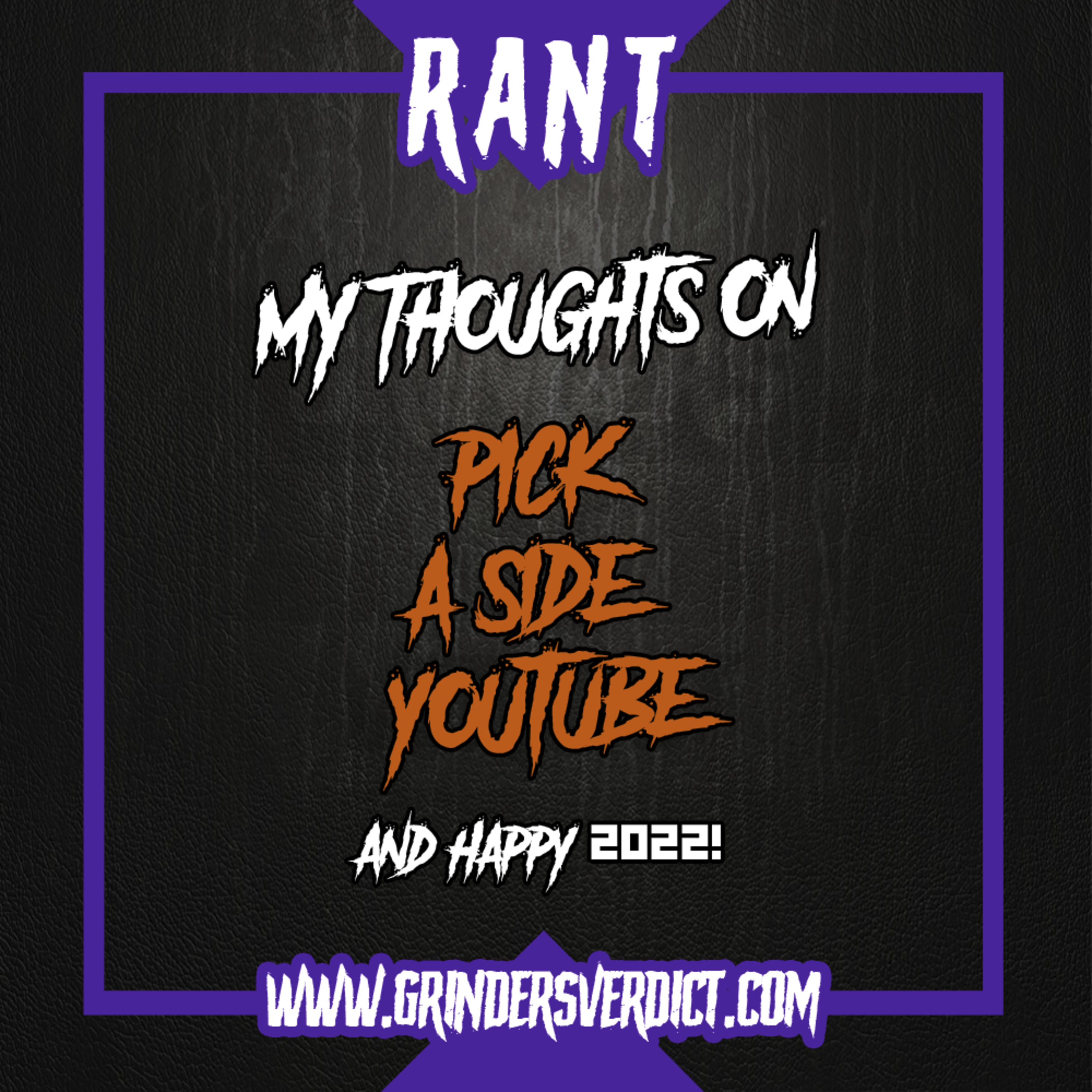My Thoughts on the #PickASideYouTube episode artwork