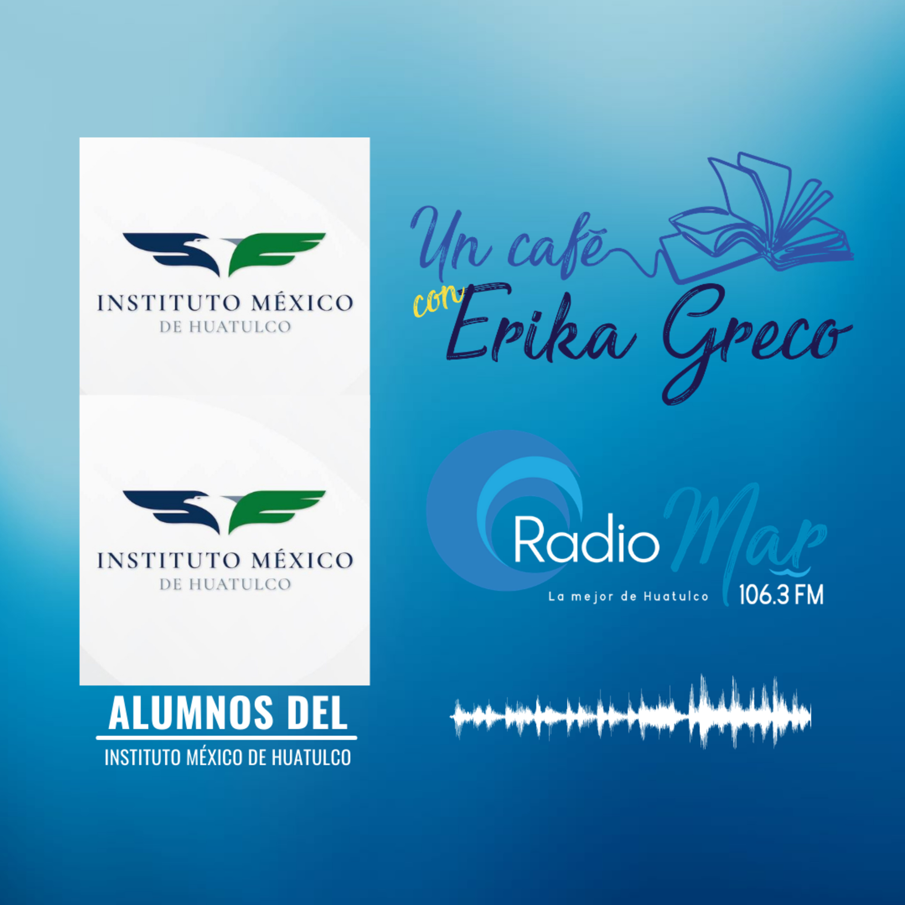 #UnCaféCon Erika Greco 16MAR2021 episode artwork
