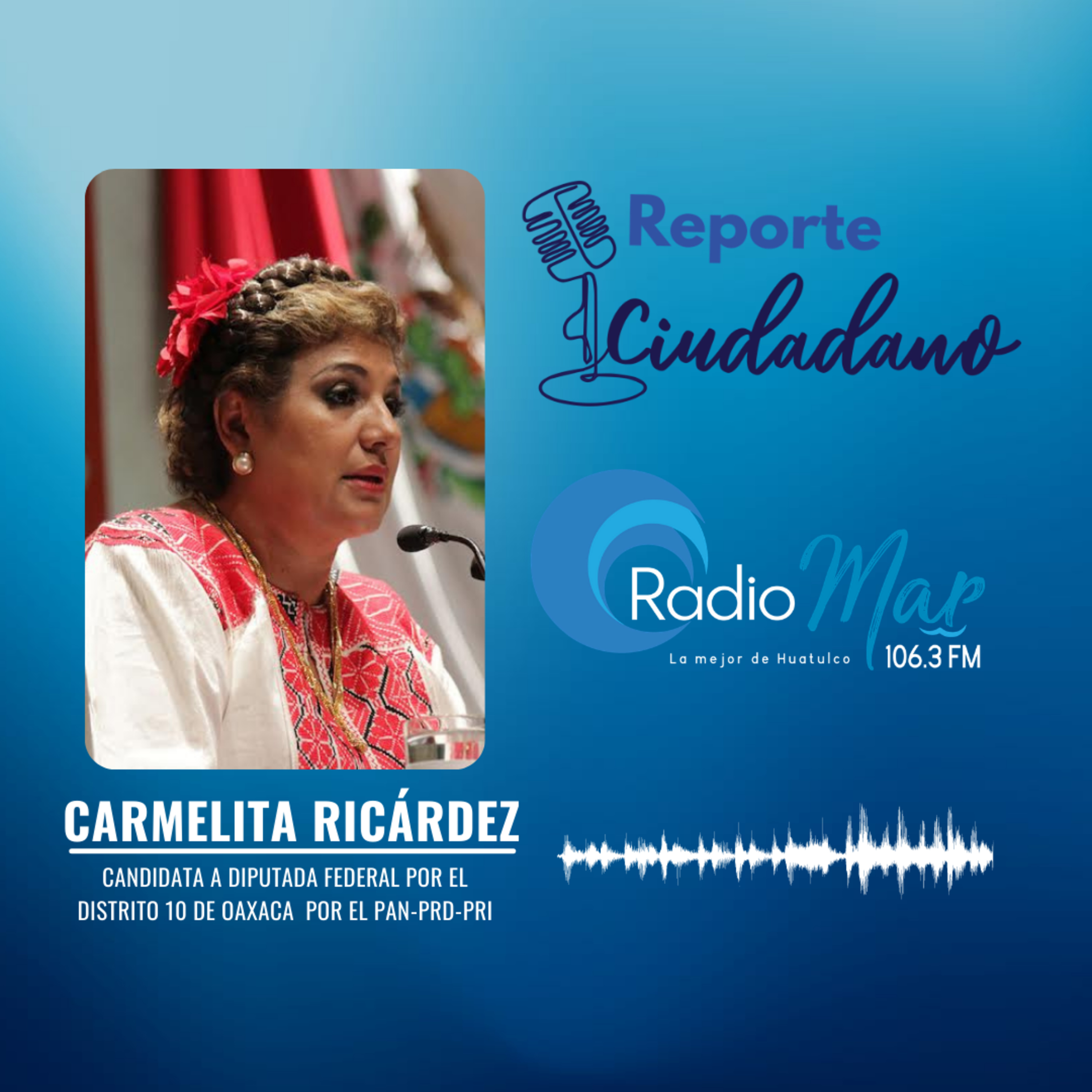 #ReporteCiudadano entrevista con Carmelita Ricardez 06MAY2021 episode artwork