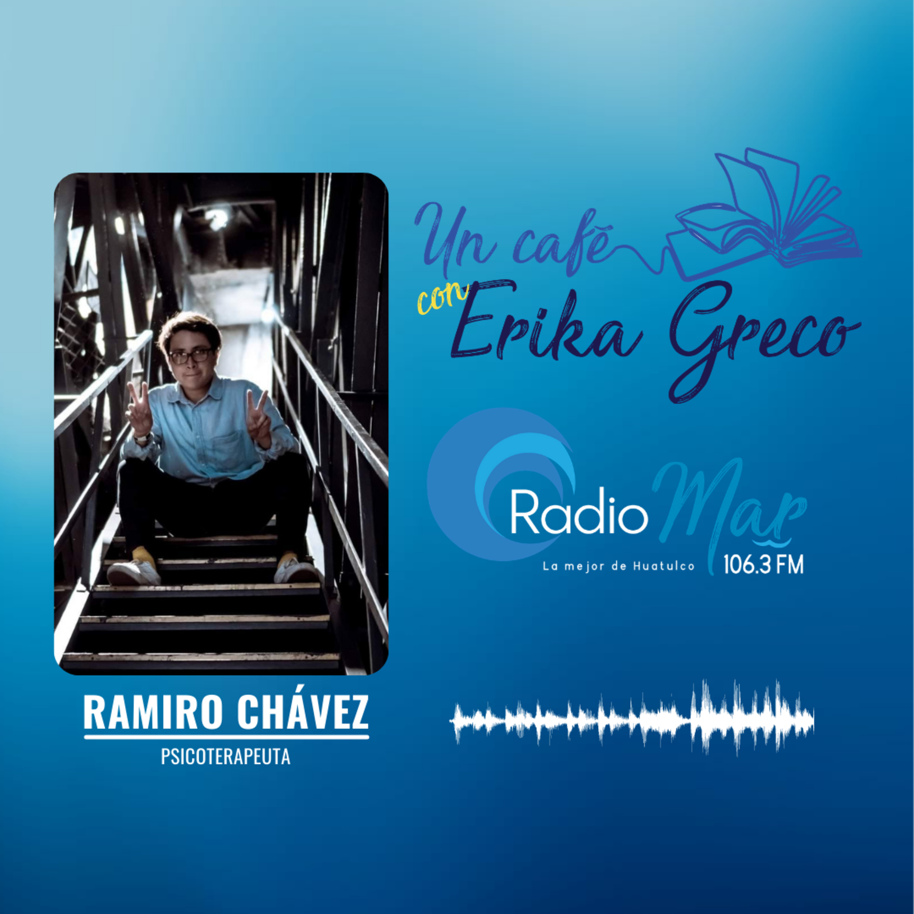 #UnCaféCon Erika Greco 11MAY2021 episode artwork