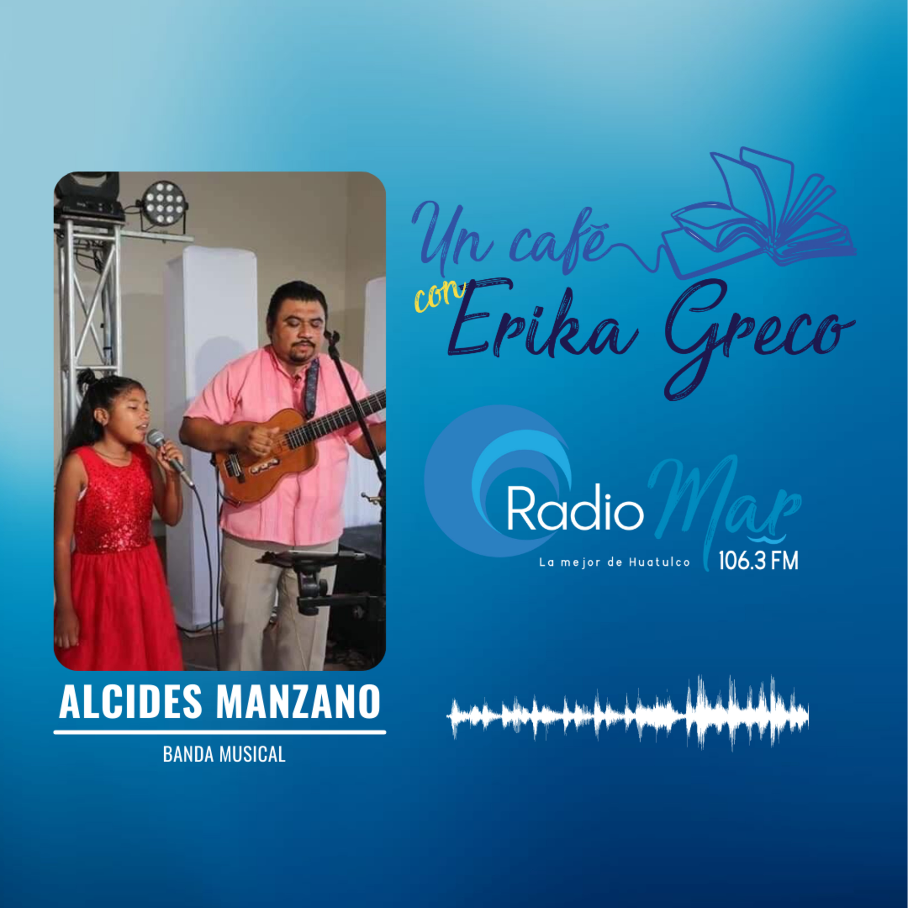 #UnCaféCon Erika Greco 20JUL2021 episode artwork