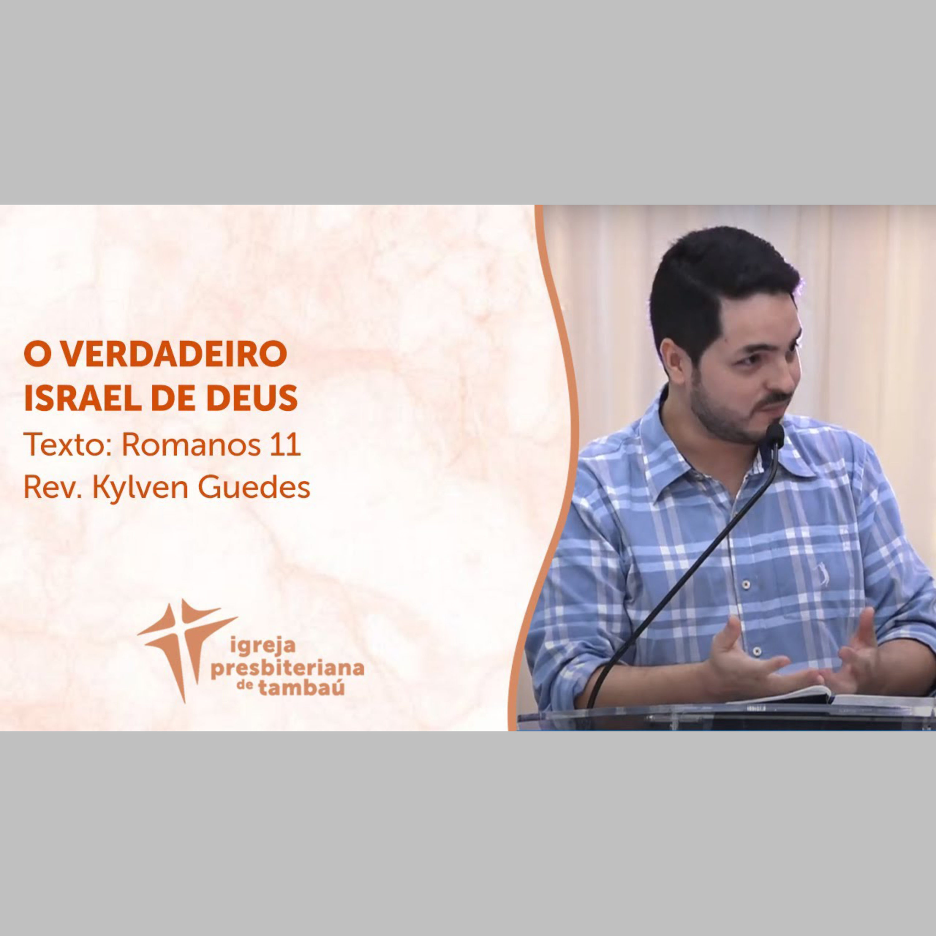 O verdadeiro Israel de Deus - Romanos 11 - por rev Kylven Guedes - em 23_05_2021 18h episode artwork