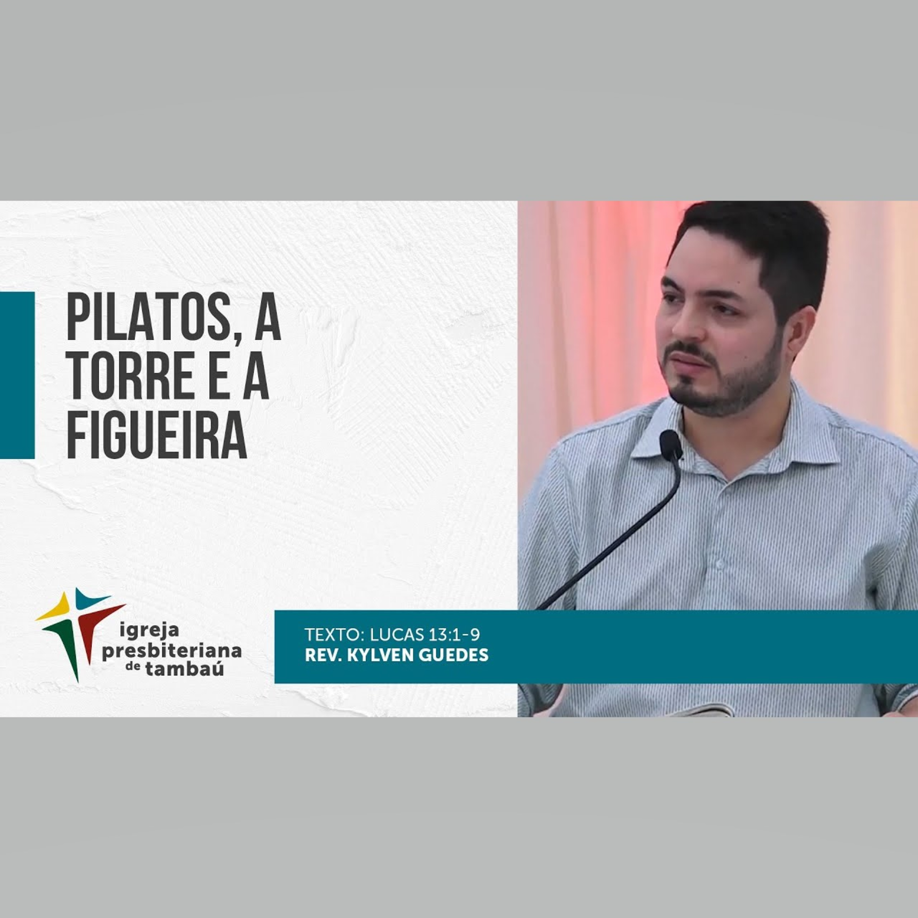 Pilatos, a Torre e a Figueira - Lc 13 1-9 - por rev Kylven Guedes - em 19-09-2021 18h episode artwork