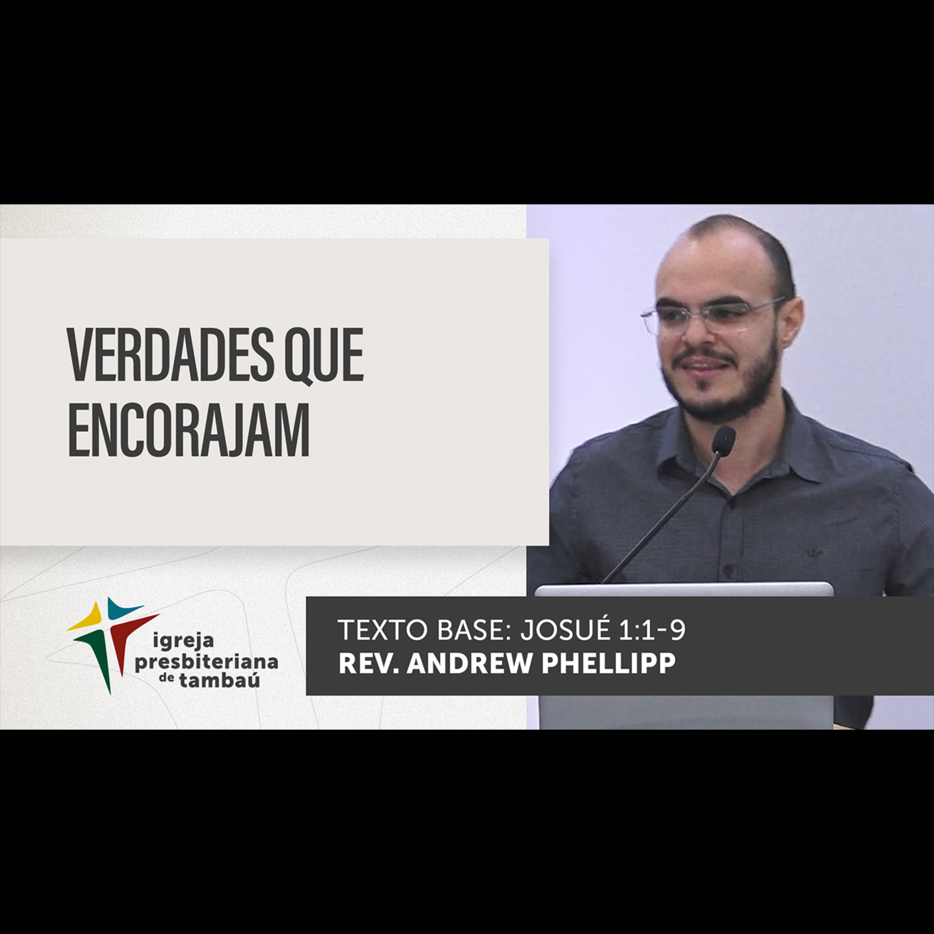 Verdades que encorajam - Js 1.1-9 - por rev Andrew Phellipp - em 03-04-2022 episode artwork