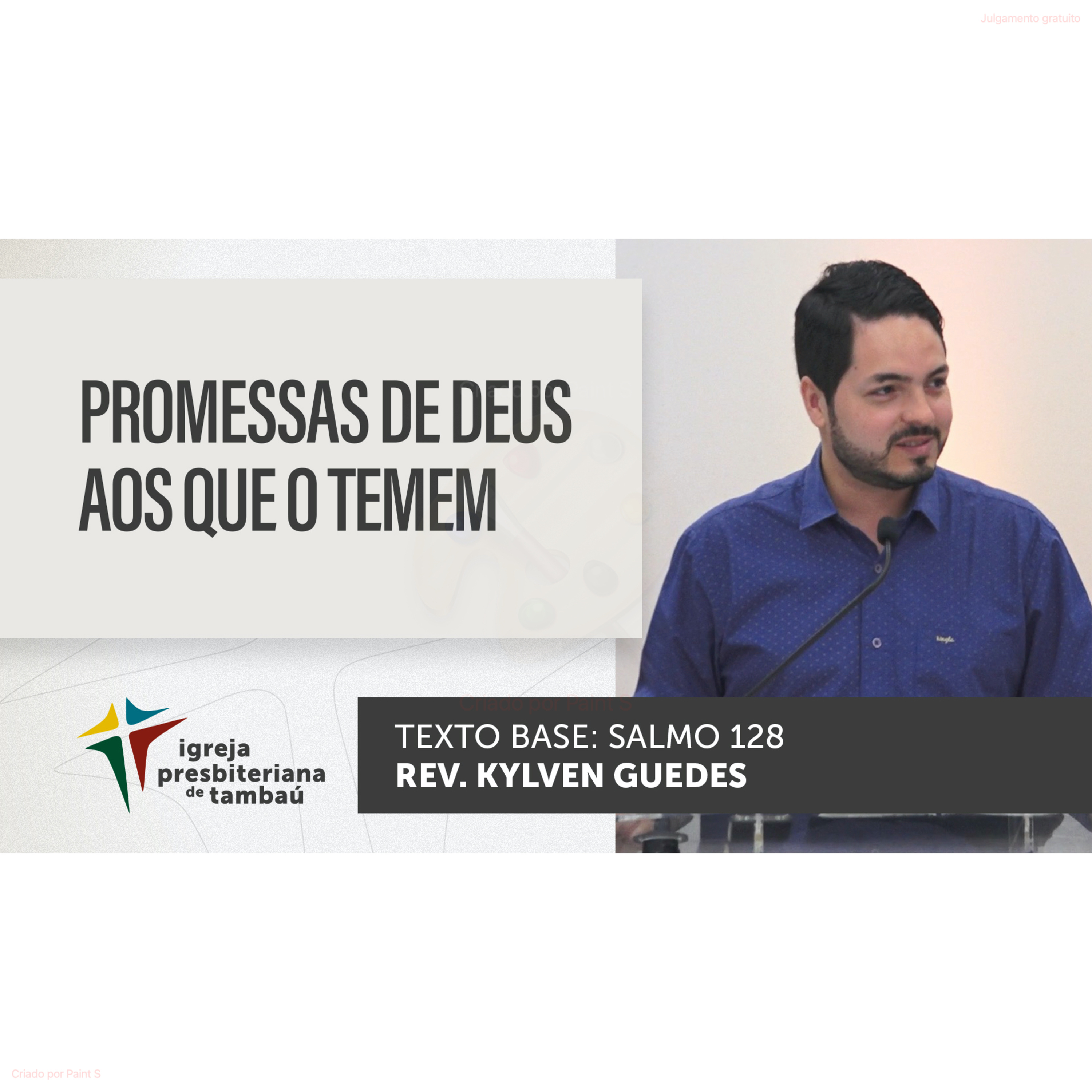 Promessas de Deus aos que o temem - Sl. 128 - rev Kylven Guedes - em 18-12-2022 09h episode artwork