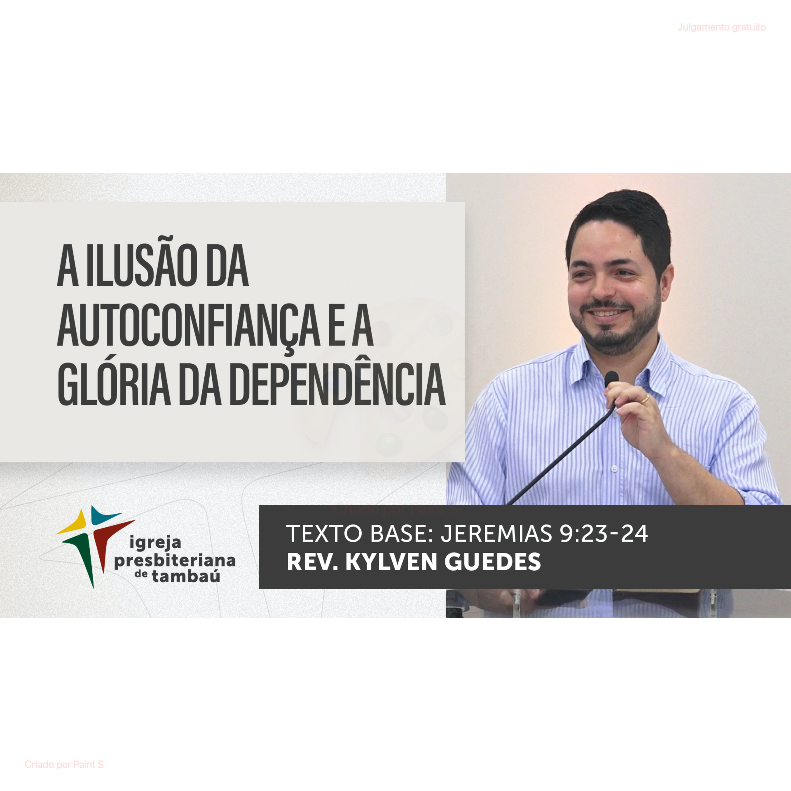 A ilusão da autoconfiança e a glória da dependência - Jr 9 - por rev Kylven Guedes - em 08-01-2023 09h episode artwork