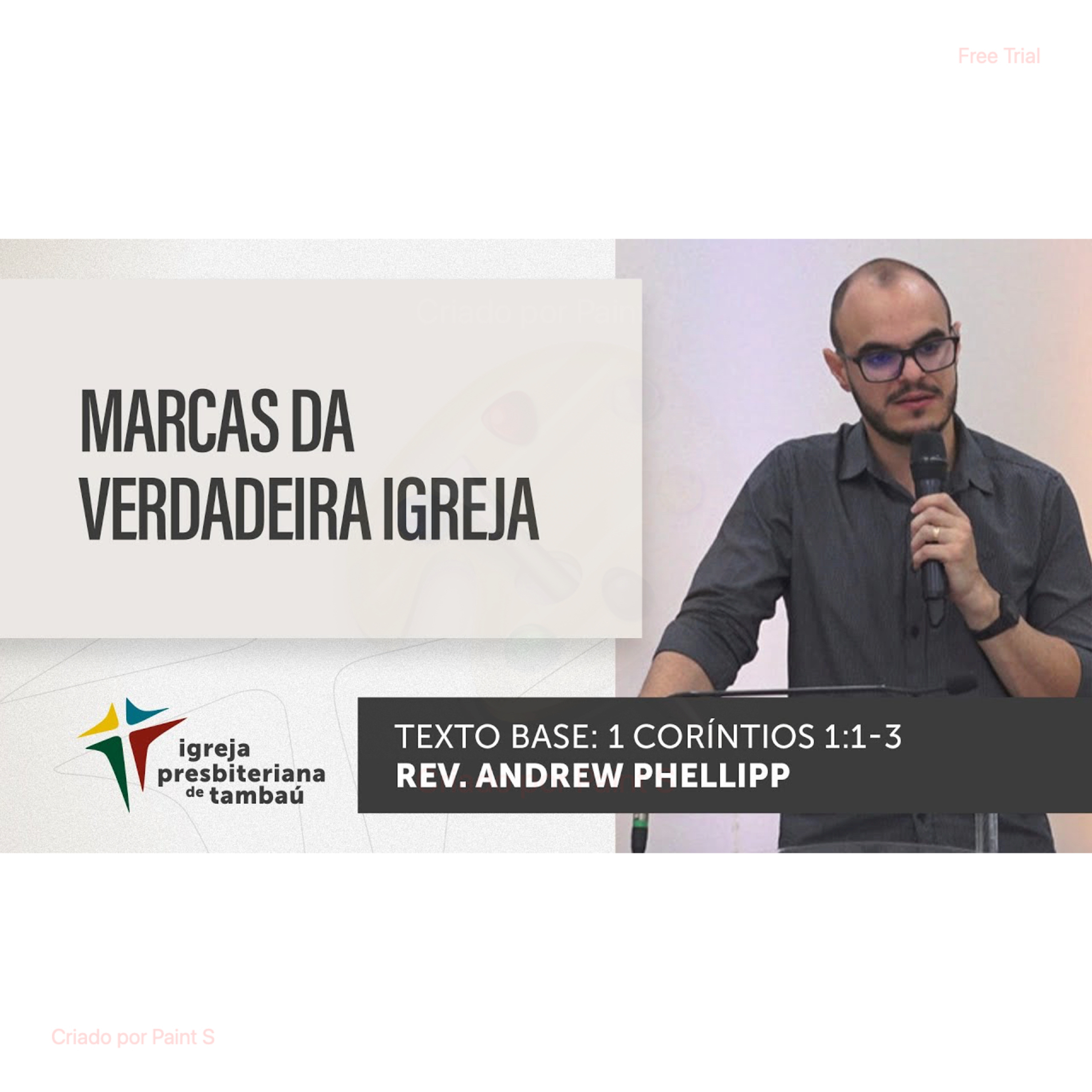 Marcas da verdadeira Igreja - 1Co 1-1-3 - por Andrew Phellipp - em 22-01-2023 09h episode artwork