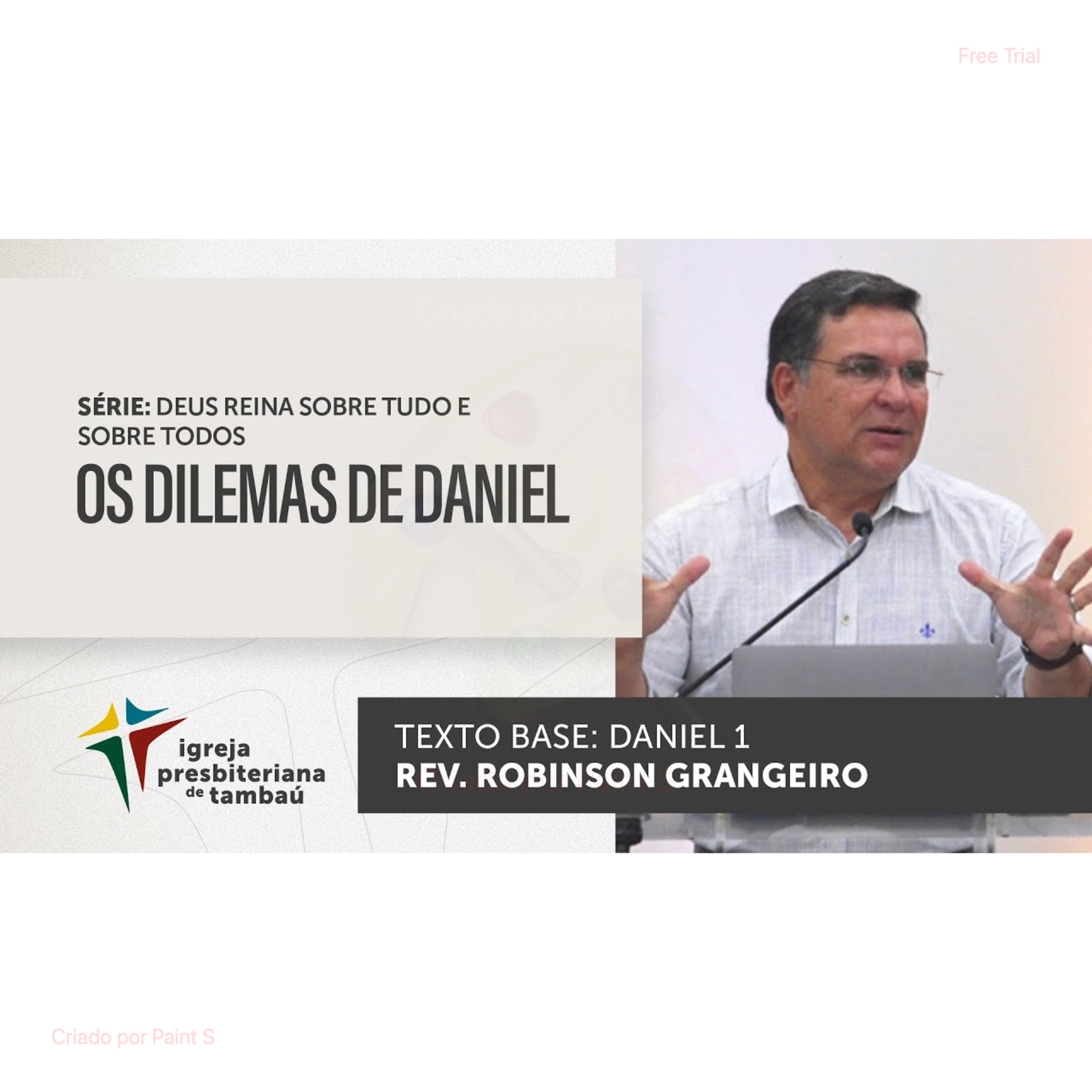Os dilemas de Daniel - Dn 1 - por rev Robinson Grangeiro - em 22-01-2023 18h episode artwork