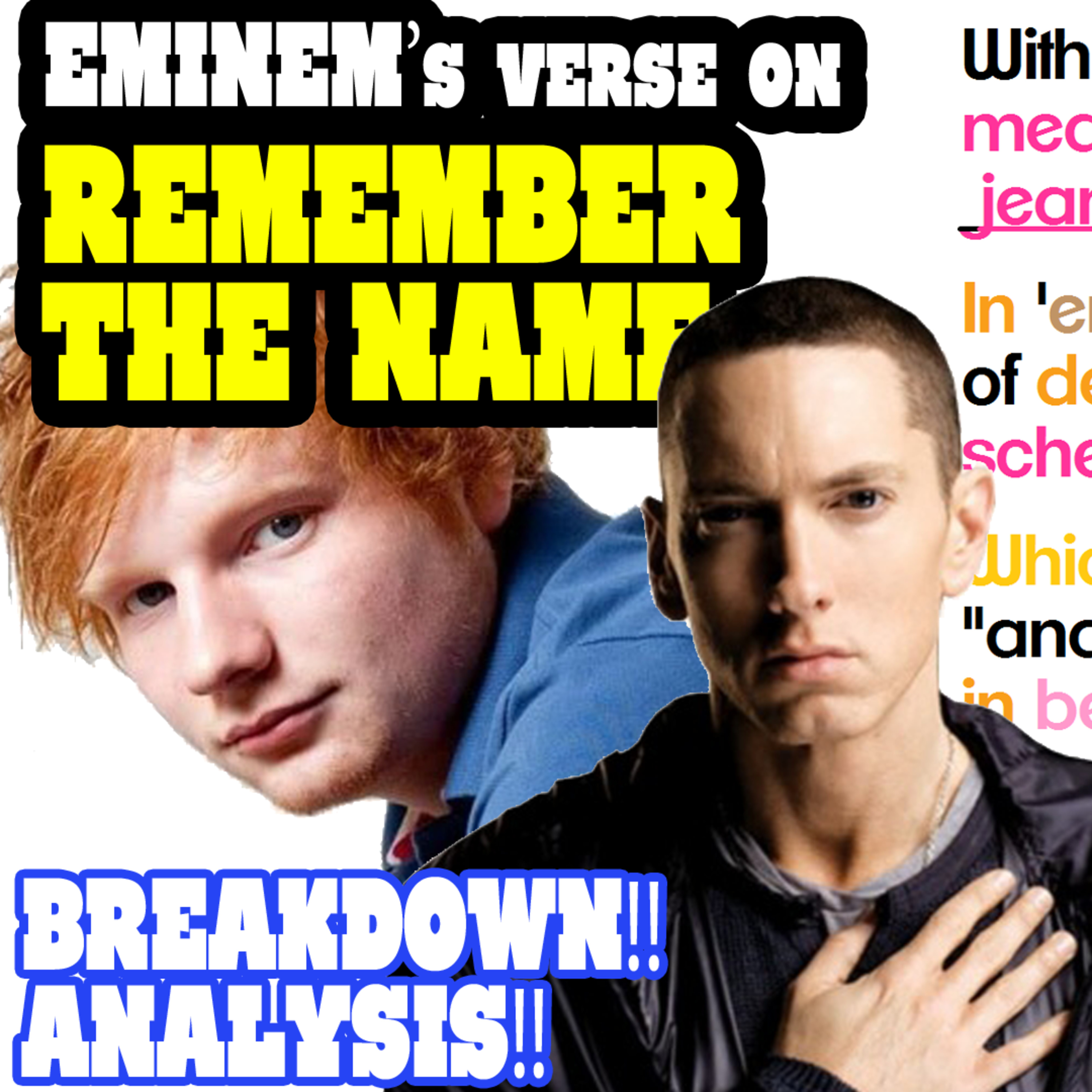 Remember The Name - Eminem Lyrics Breakdown Remember The Name - Eminem Lyrics Breakdown