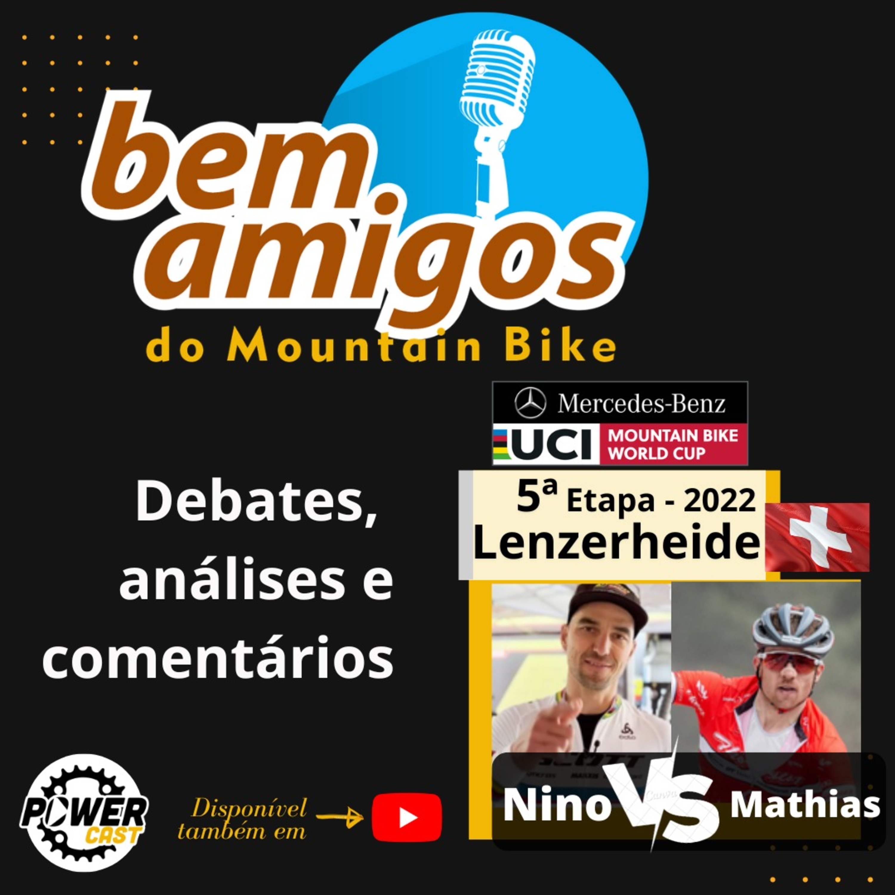 5ª ETAPA - Lenzerheide/ Suíça - Copa do Mundo de MTB 2022 episode artwork