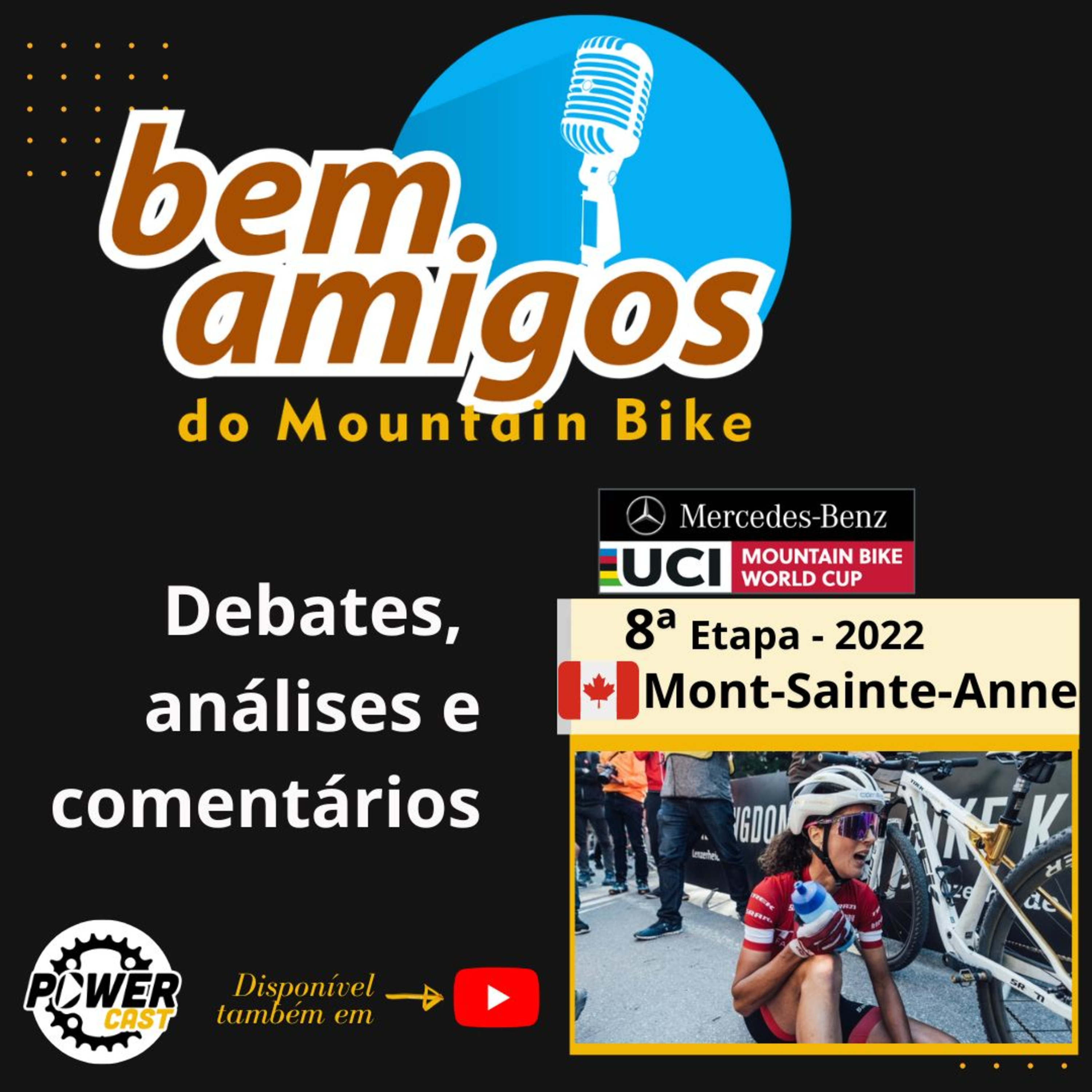 8ª ETAPA - Mont-Sainte-Anne/CAN - COPA DO MUNDO DE MTB 2022 episode artwork