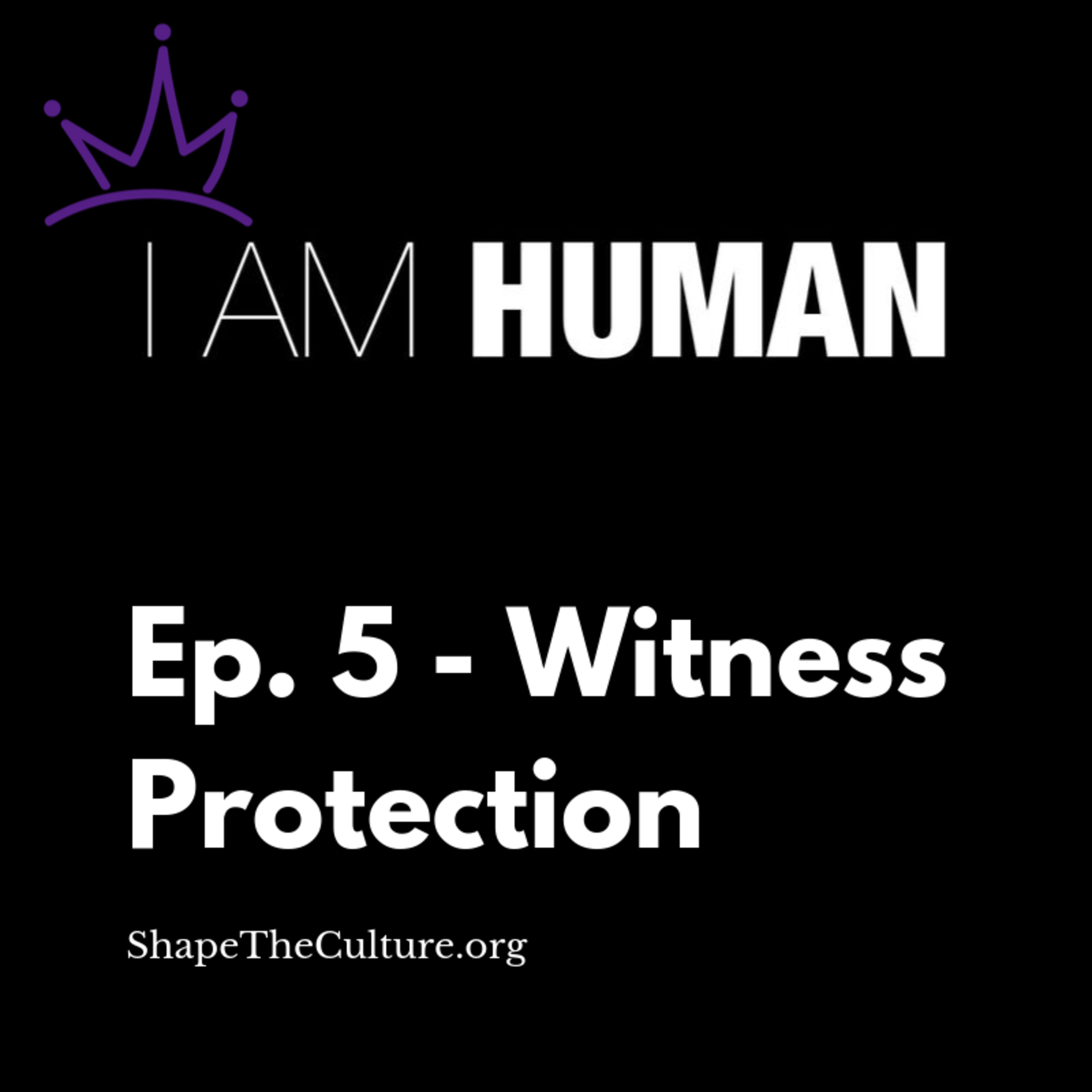 I Am Human: Witness Protection episode artwork