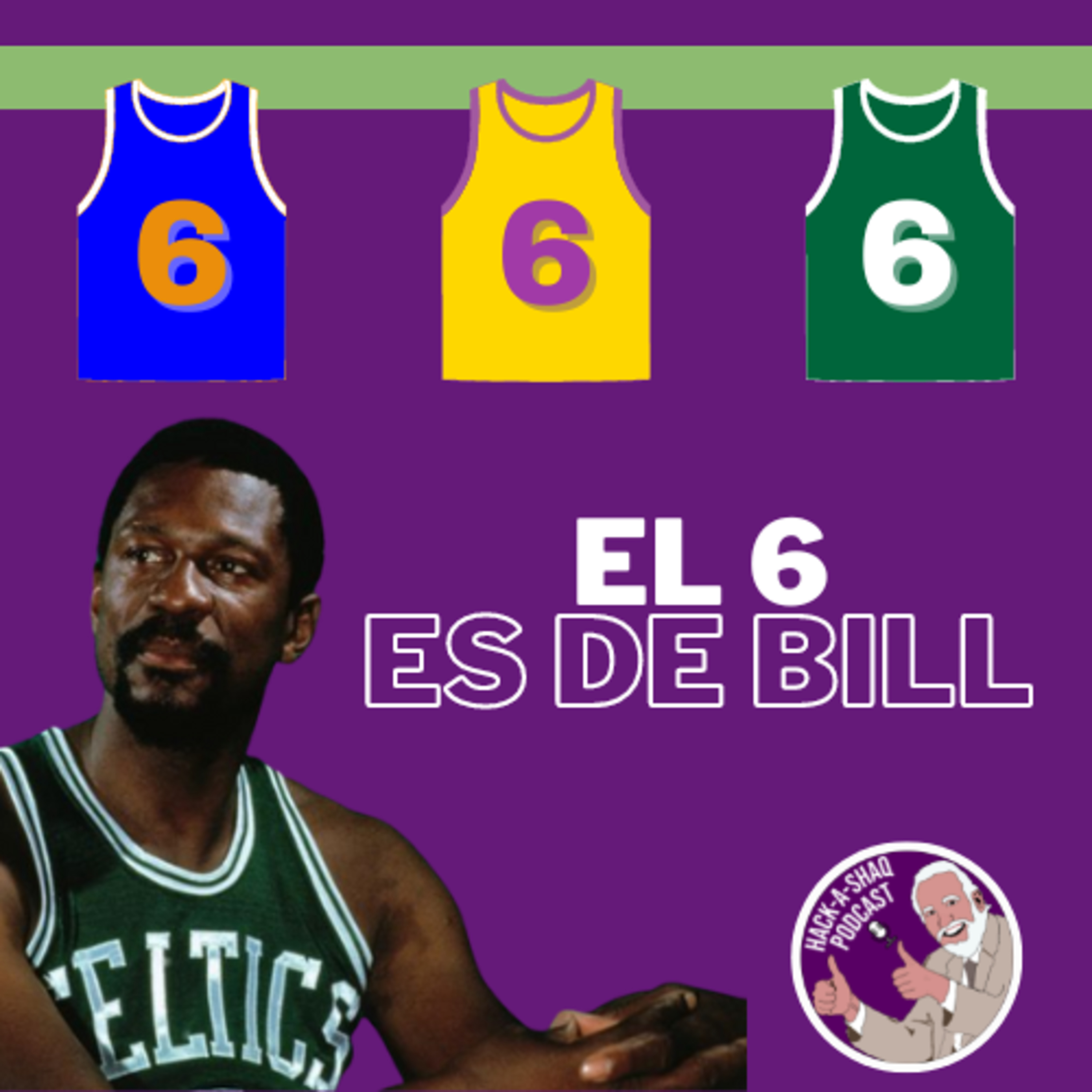 Bill Russell y los dorsales retirados episode artwork