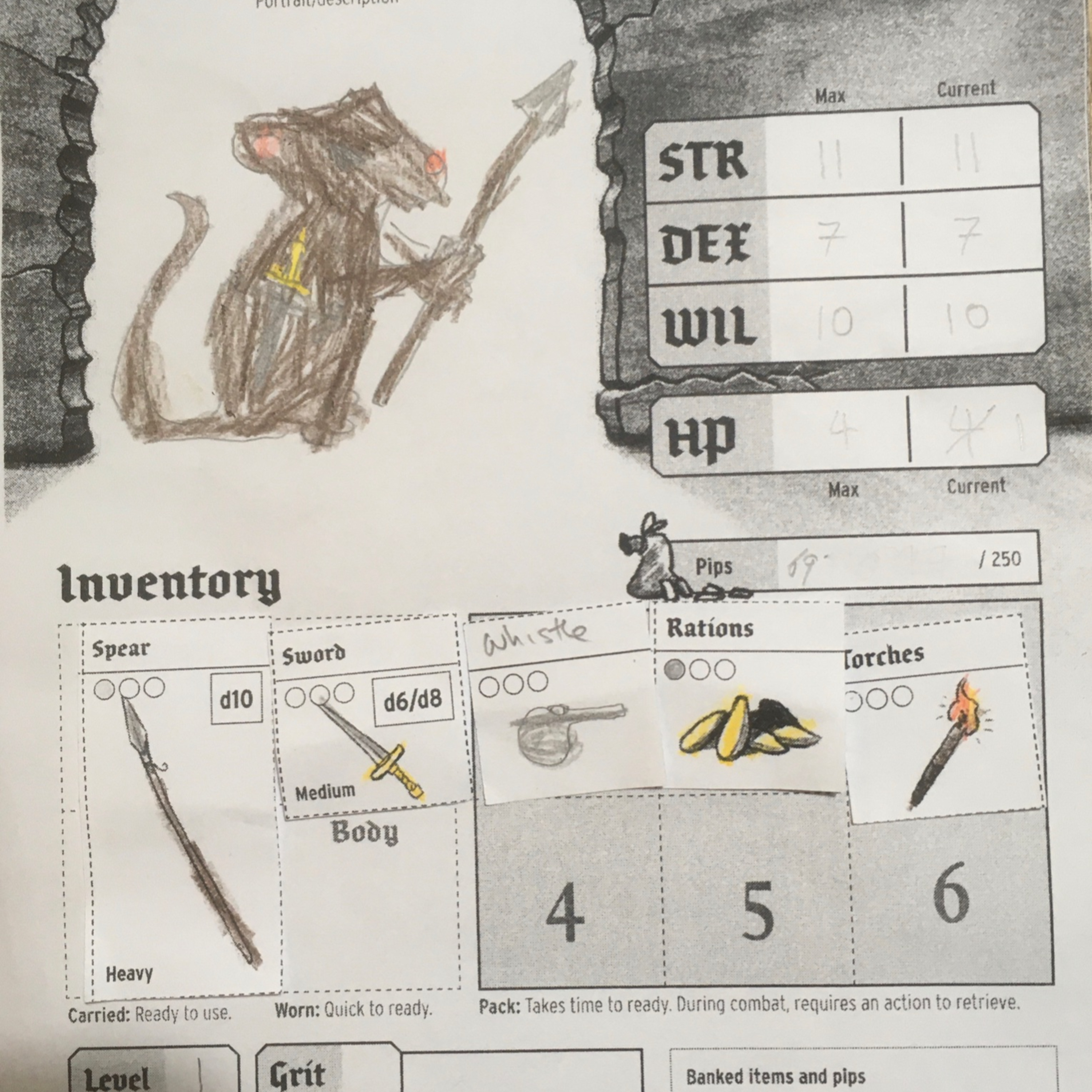 131 - Lost Key of Stumpsville (part 1 of 2) - Mausritter actual play episode artwork