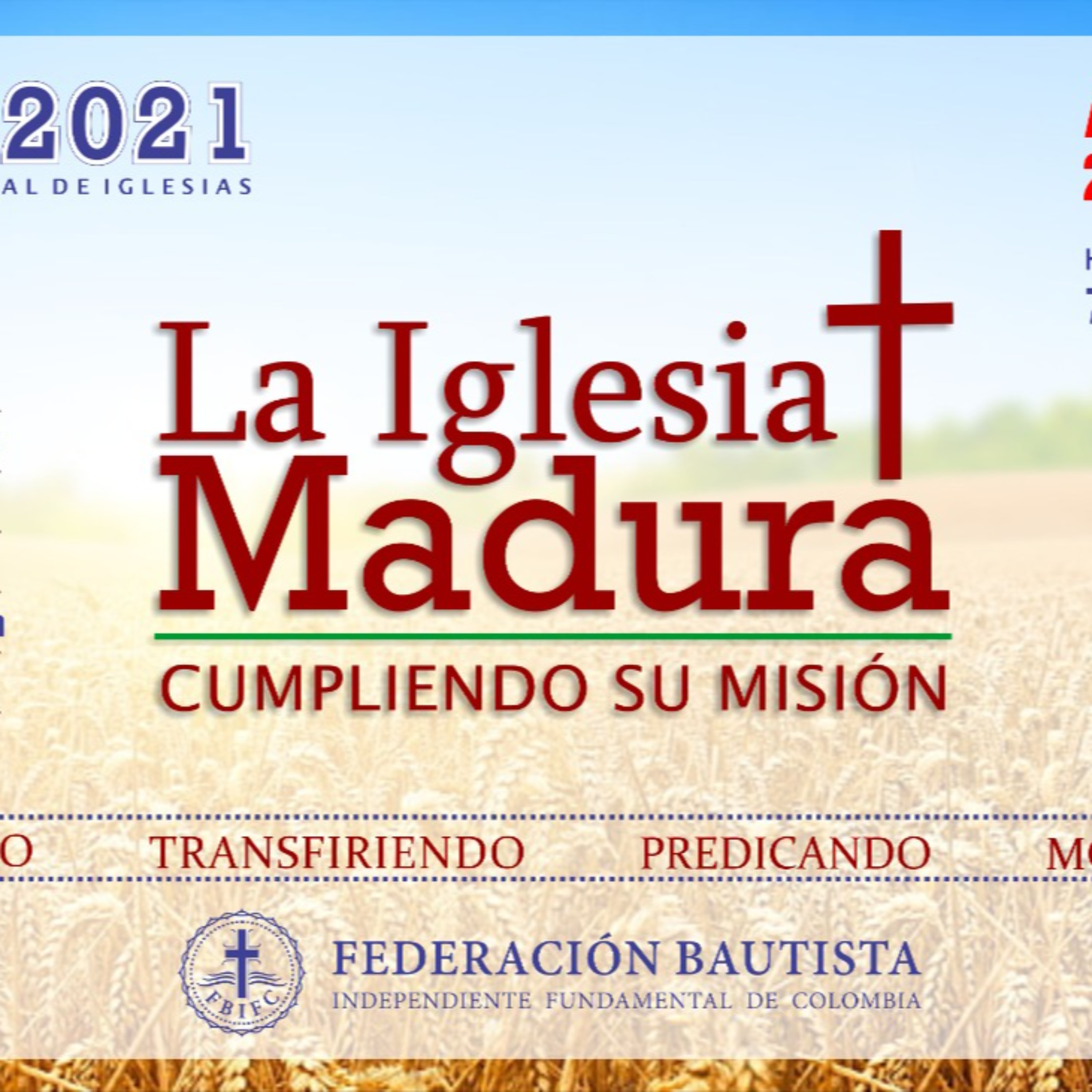 REUNIÓN ANUAL DE IGLESIAS 2021 Martes 17 Agosto  episode artwork