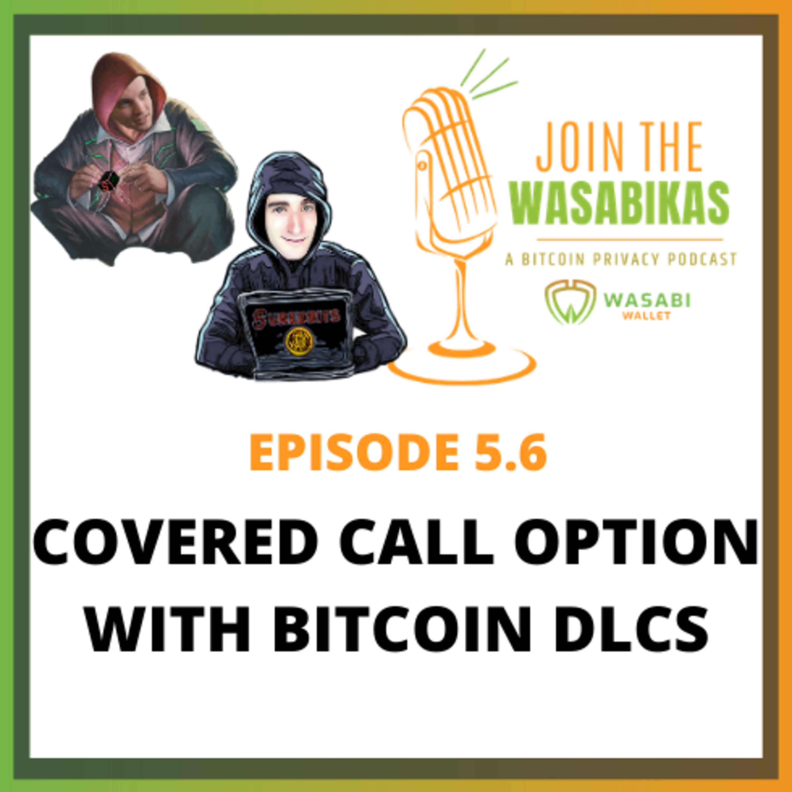 5.6 Covered Call Option with Bitcoin DLCs || Chris Stewart & Nadav Kohen episode artwork