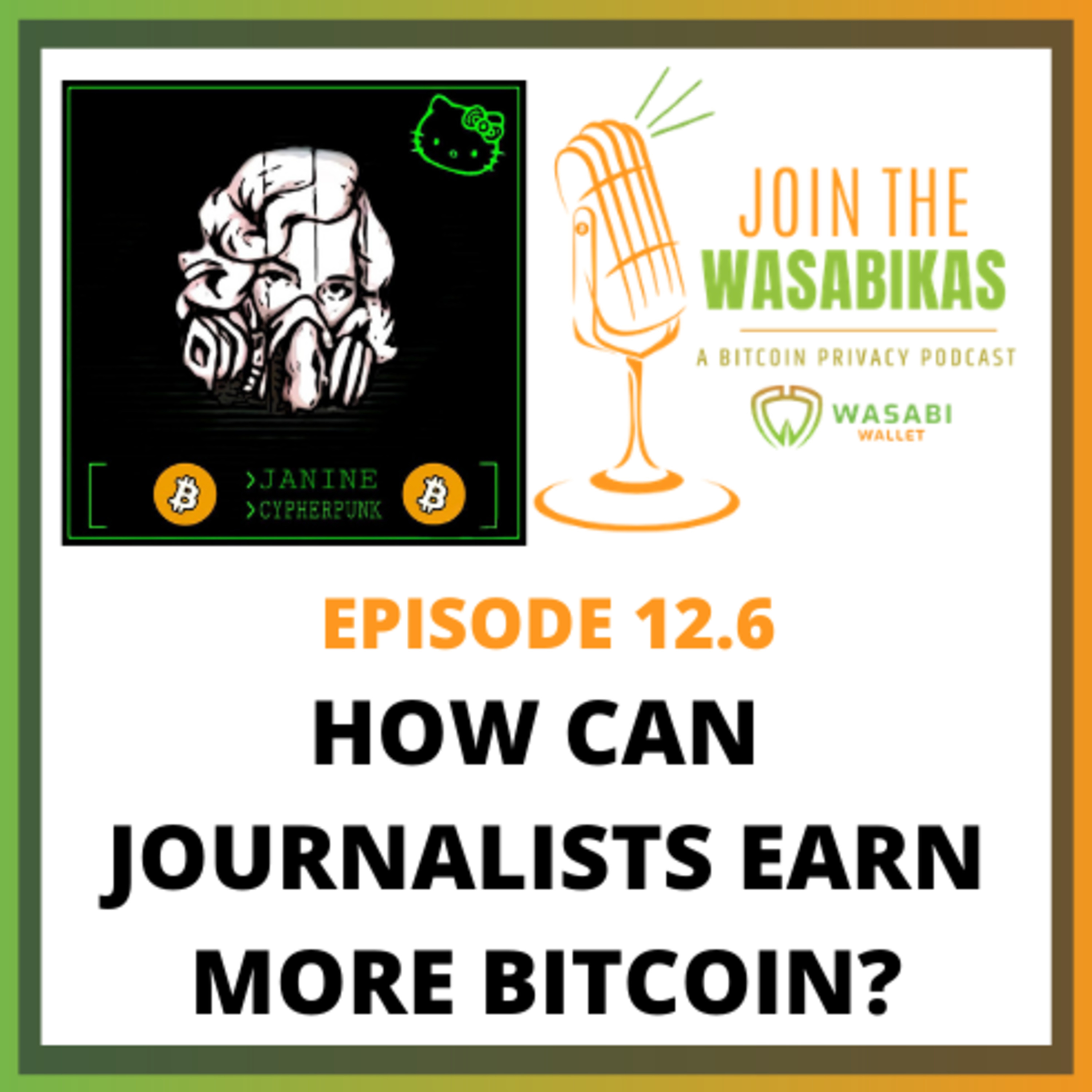 12.6 How can Journalists earn more Bitcoin? || Janine Römer episode artwork