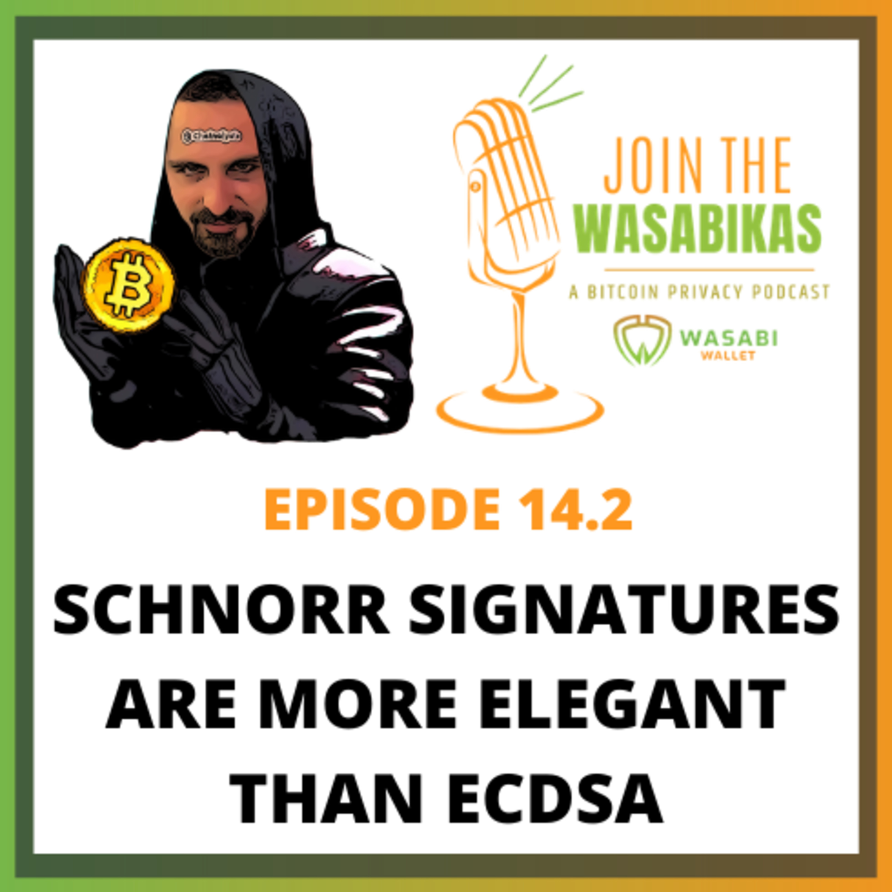14.2 Schnorr Signatures are More Elegant than ECDSA || Lloyd Fournier episode artwork