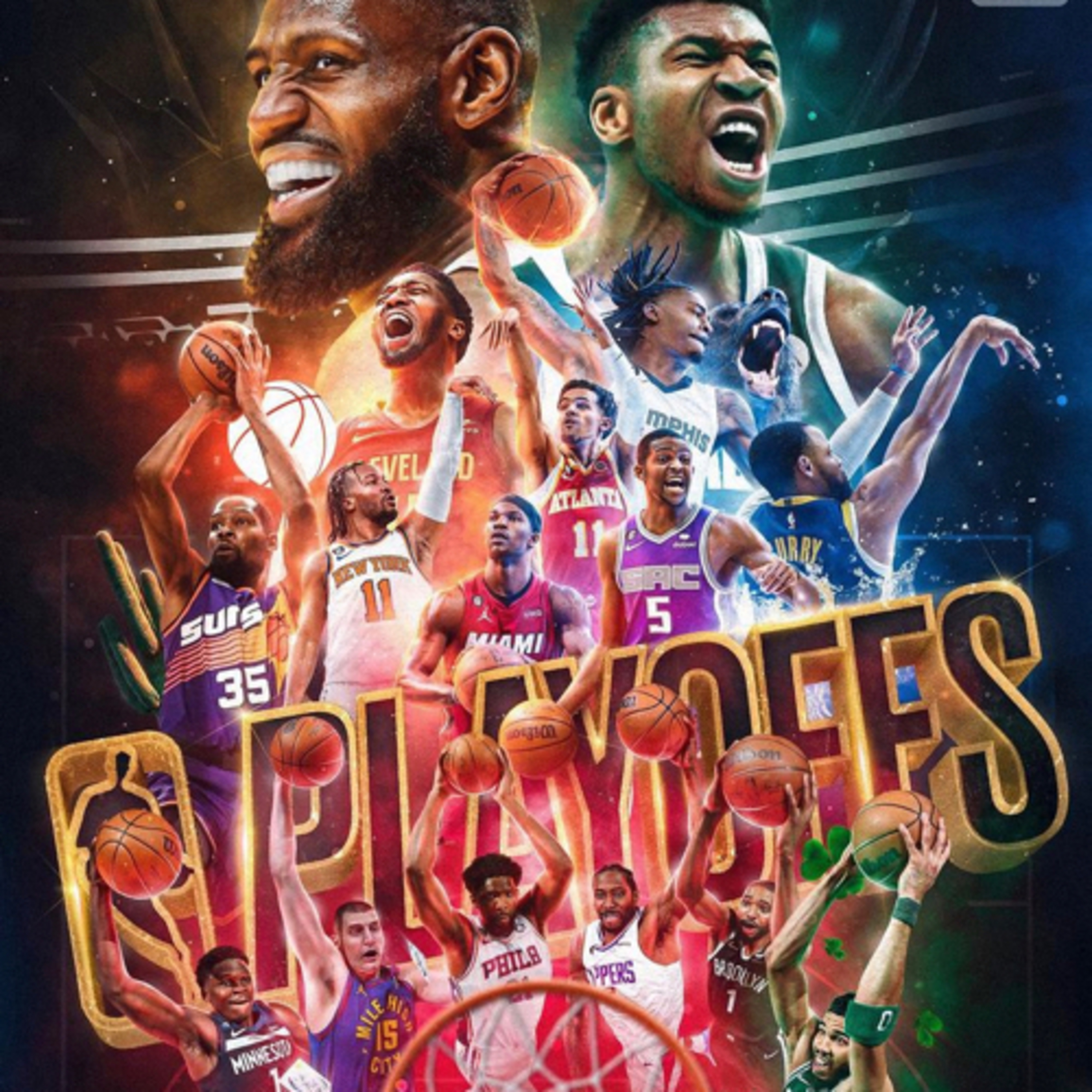 Hoy arrancan los Playoffs 🏀🔥