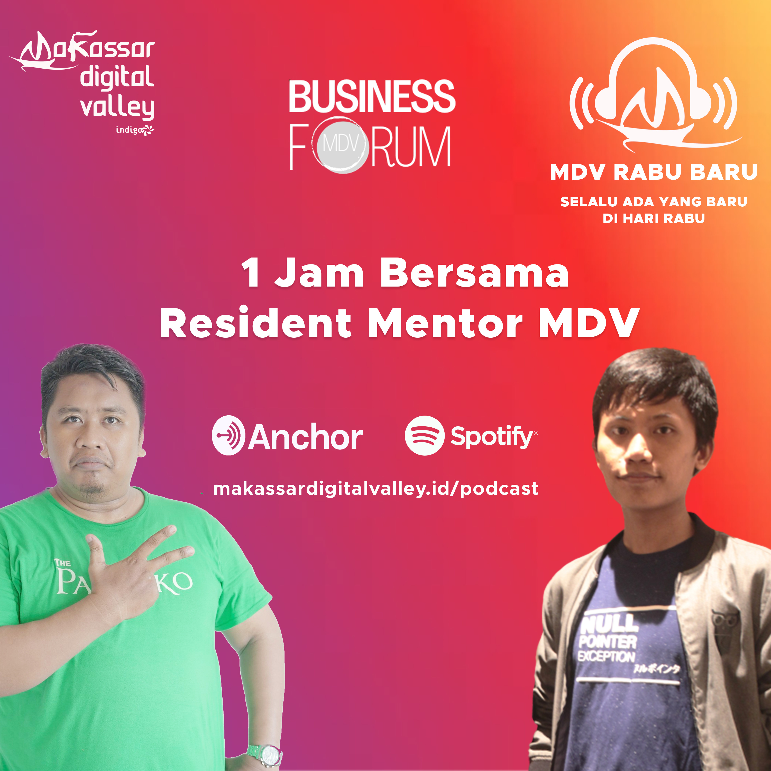 1 Jam Bersama Resident Mentor MDV di MDV BUSINESS FORUM Eps. 1