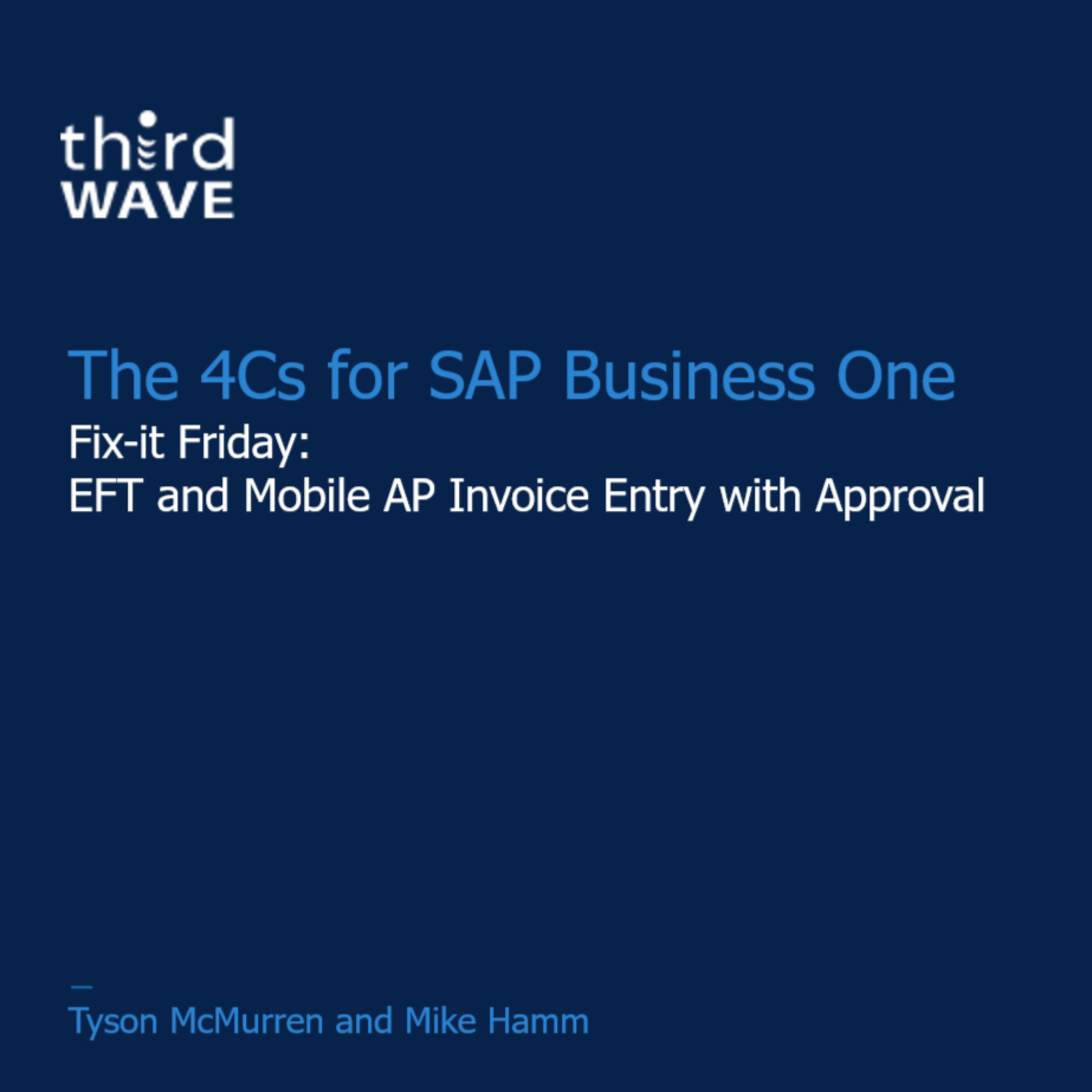 The 4Cs for SAP Business One