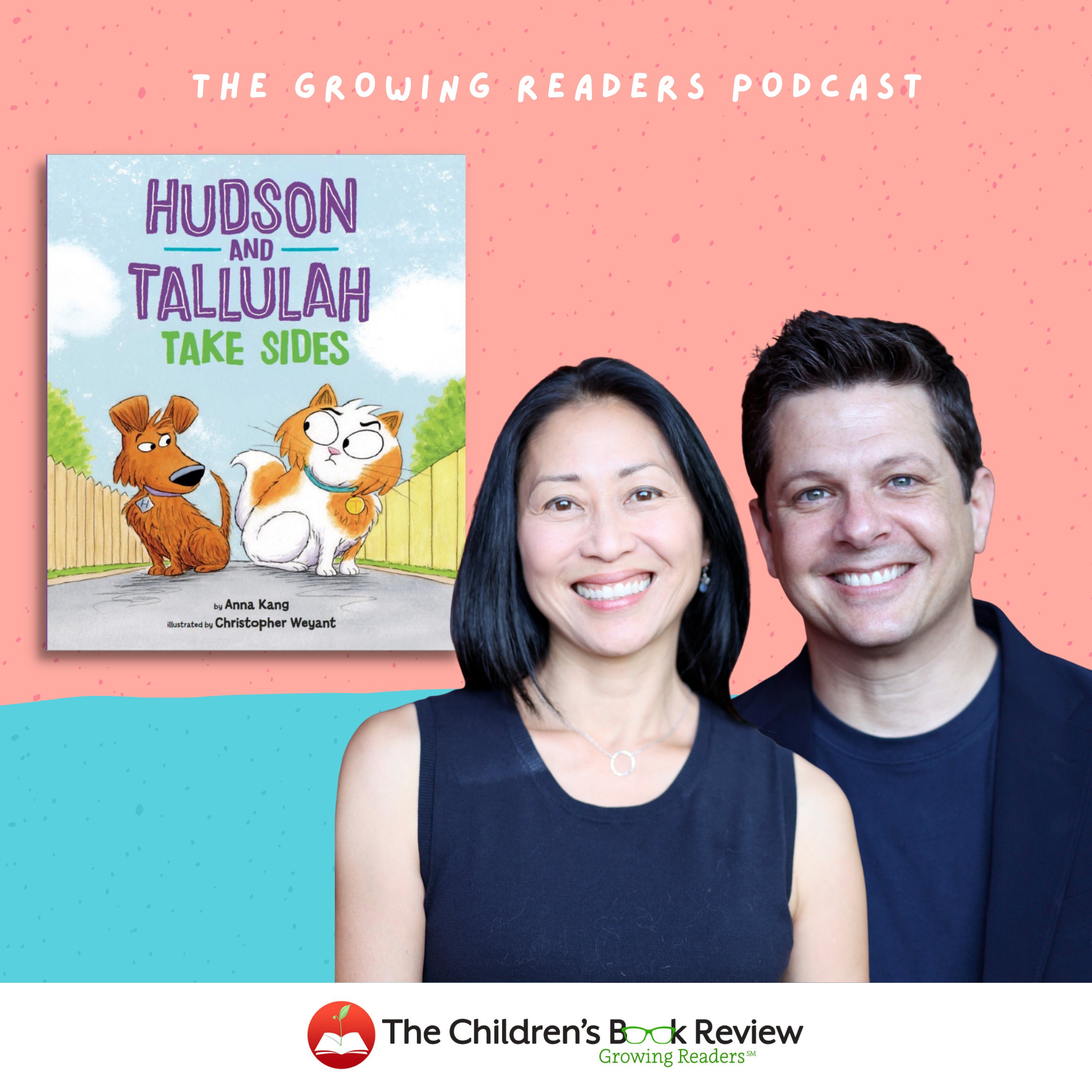 Bianca with Anna Kang and Christopher Weyant on Hudson and Tallulah Take Sides episode artwork