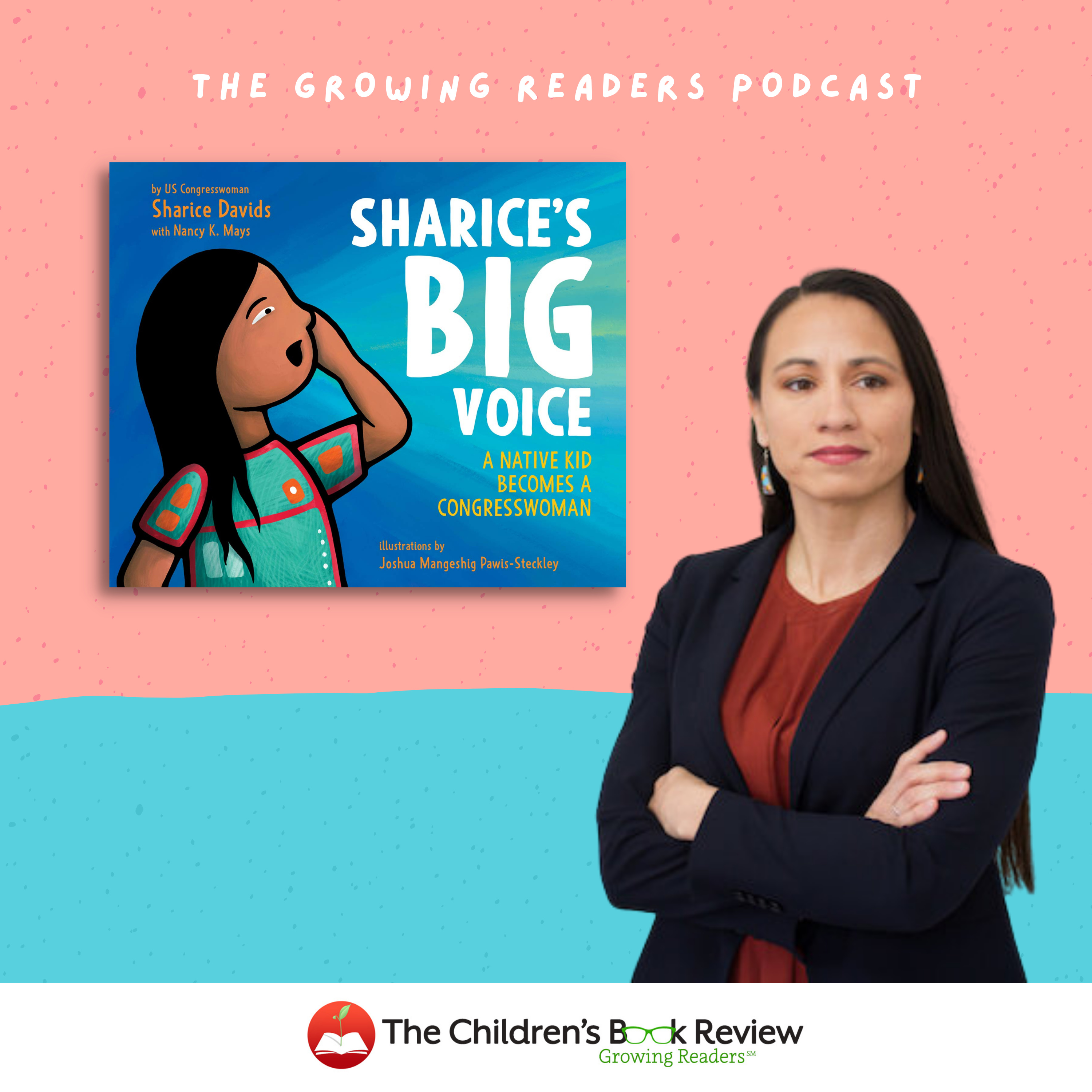 Bianca with Sharice Davids on Sharice's Big Voice: A Native Kid Becomes a Congresswoman episode artwork